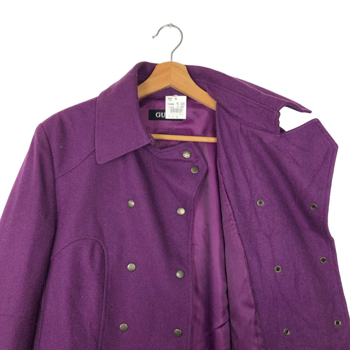 Guess VINTAGE DUFFLE WOOL JACKET DOUBLE BREAST GUESS Size US M / EU 48-50 / 2 - 9 Thumbnail