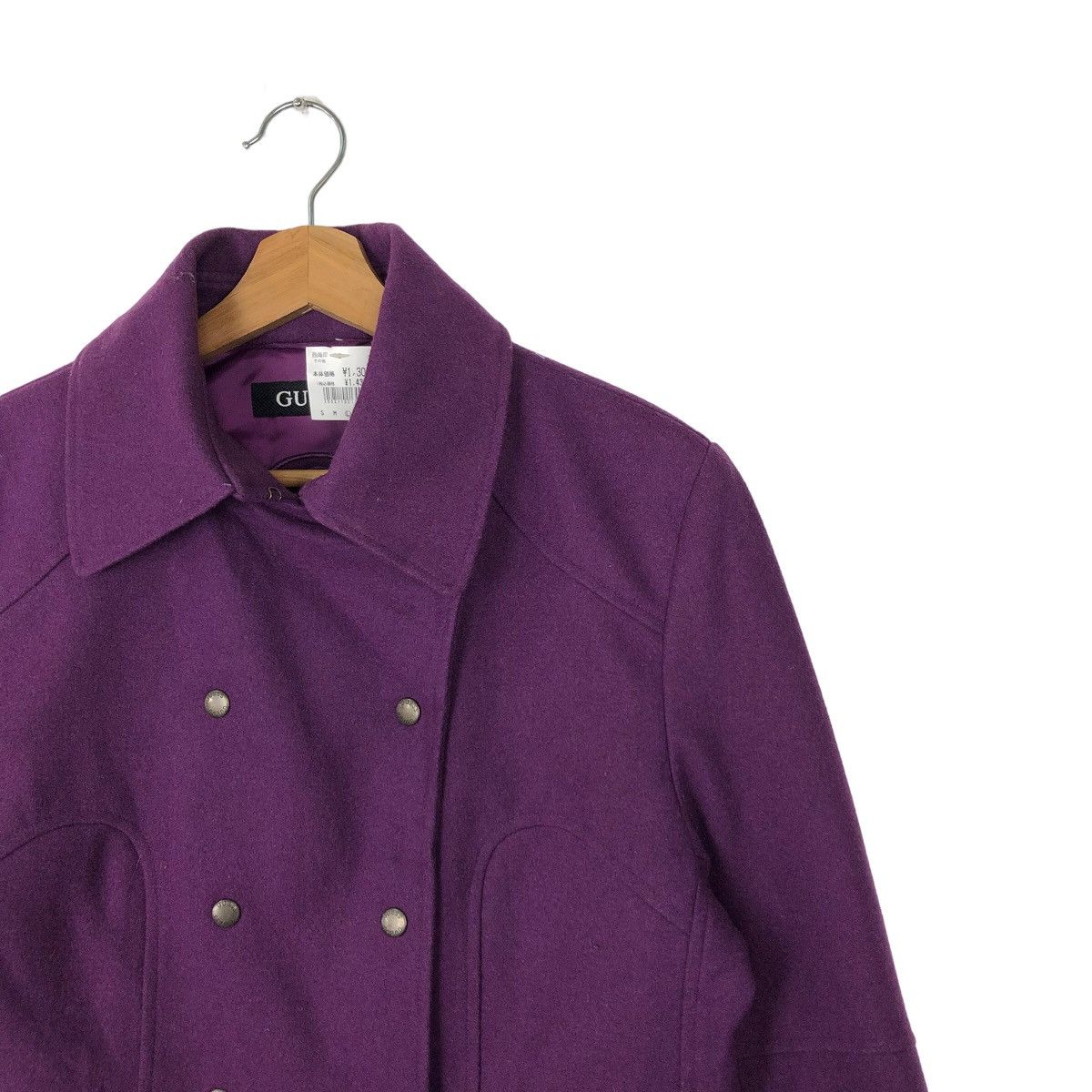 Guess VINTAGE DUFFLE WOOL JACKET DOUBLE BREAST GUESS Size US M / EU 48-50 / 2 - 5 Thumbnail