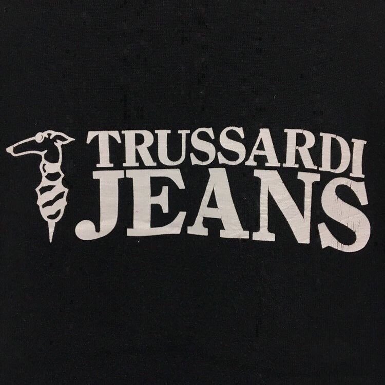 Trussardi TRUSSARDI Jeans Crewneck Sweatshirt Size US L / EU 52-54 / 3 - 7 Thumbnail