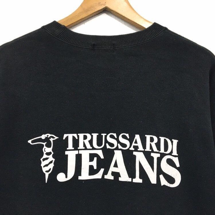 Trussardi TRUSSARDI Jeans Crewneck Sweatshirt Size US L / EU 52-54 / 3 - 5 Thumbnail