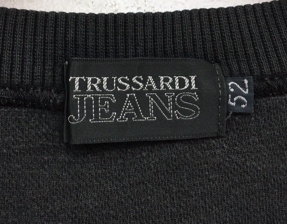 Trussardi TRUSSARDI Jeans Crewneck Sweatshirt Size US L / EU 52-54 / 3 - 8 Thumbnail