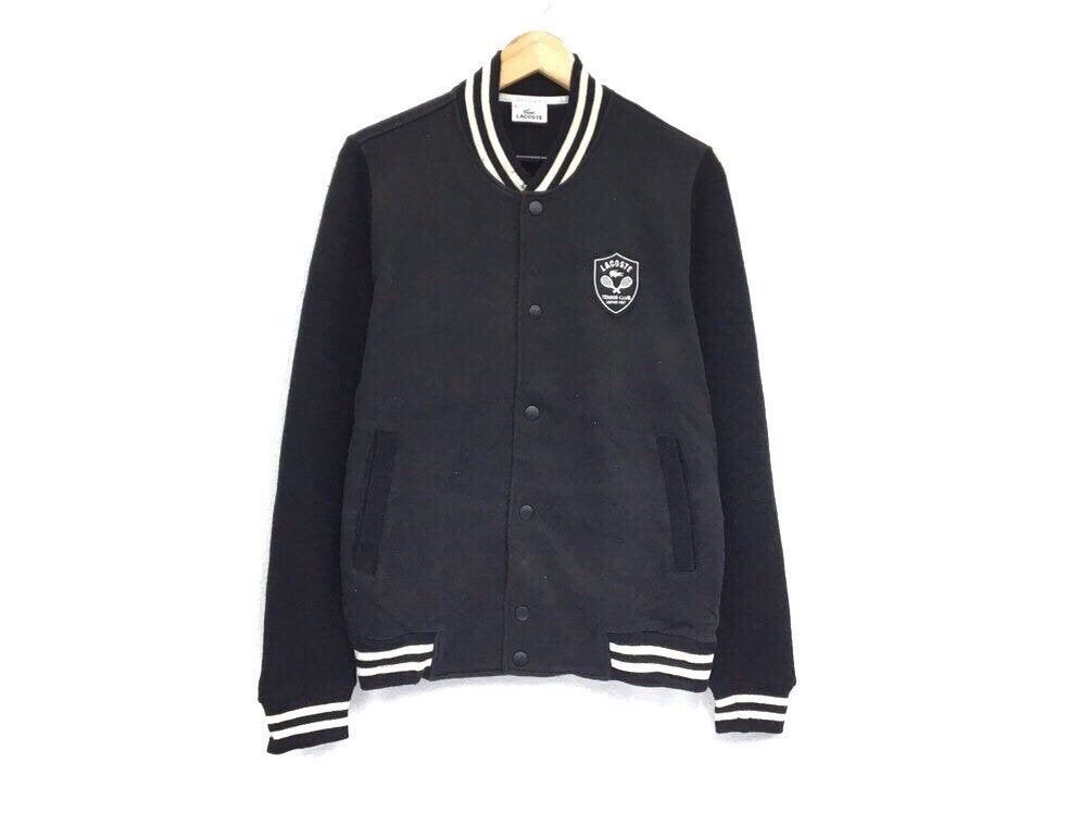 image of Lacoste Tennis Varsity Sweaters in Navy, Men's (Size Medium)