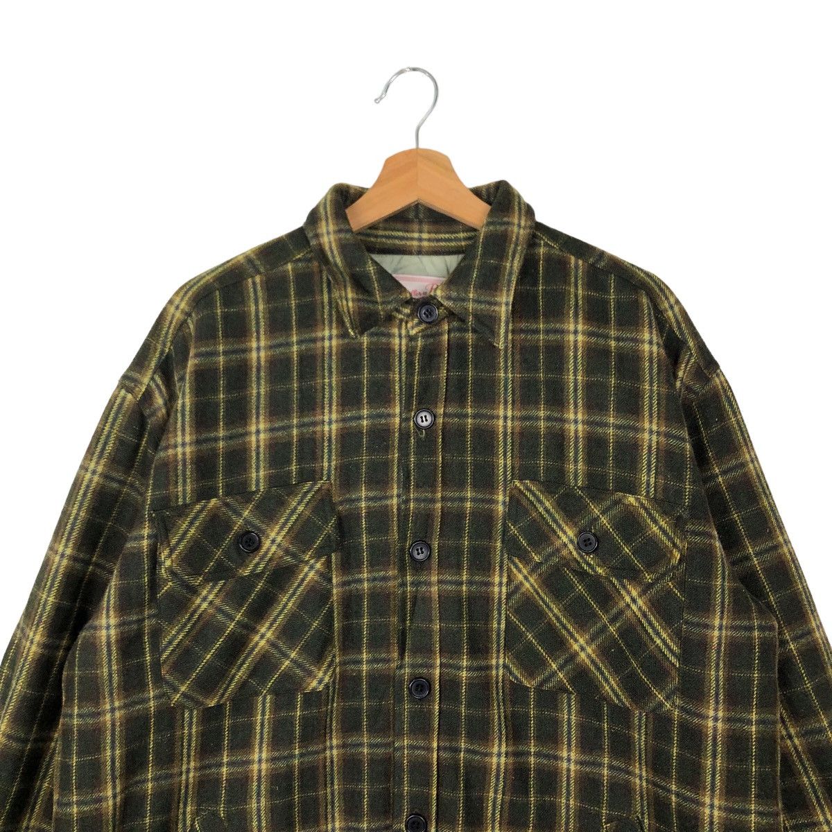 Flannel VINTAGE FLANNEL JACKET TARTAN DESIGN SALLENA PIEO JAPAN Size US L / EU 52-54 / 3 - 2 Thumbnail