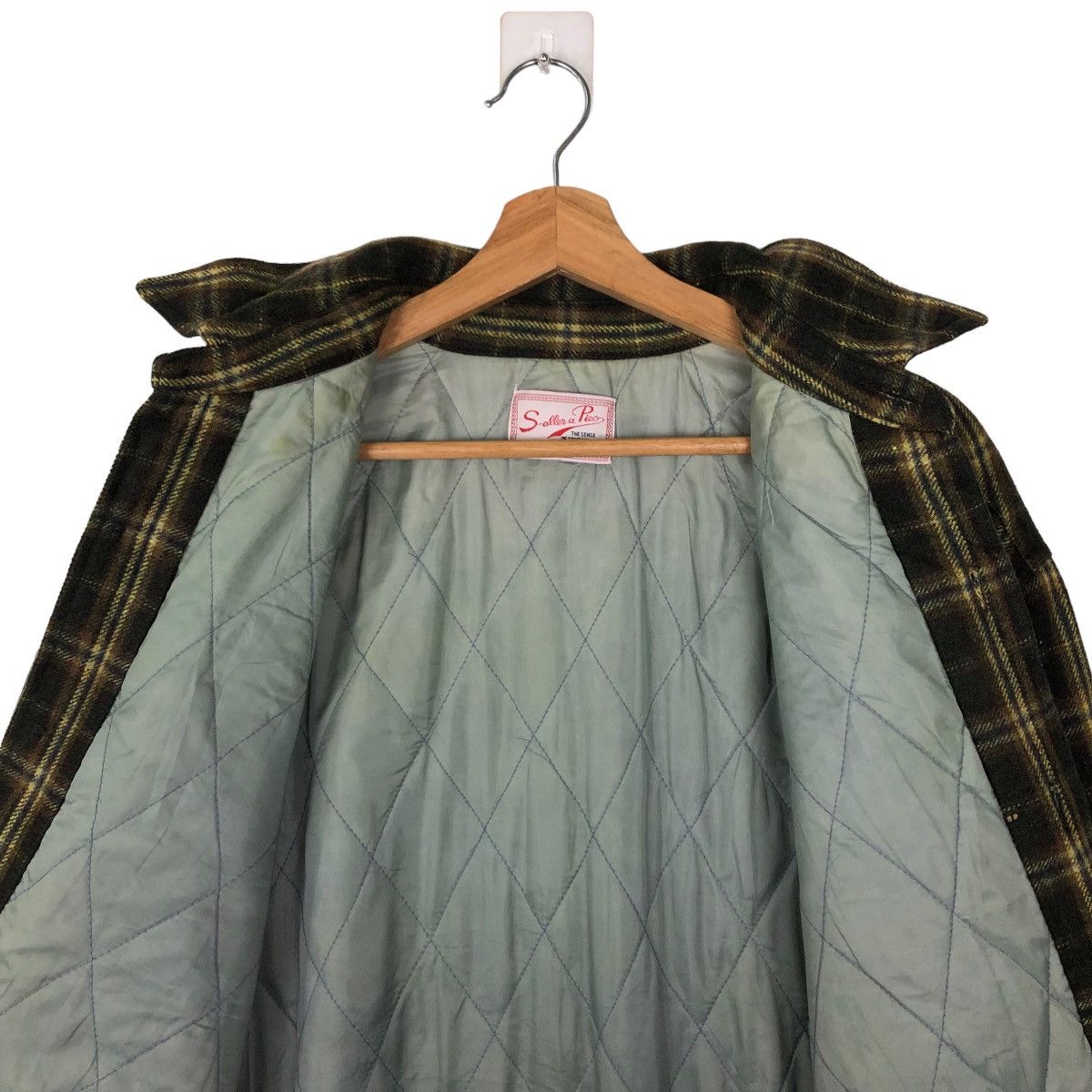 Flannel VINTAGE FLANNEL JACKET TARTAN DESIGN SALLENA PIEO JAPAN Size US L / EU 52-54 / 3 - 10 Thumbnail