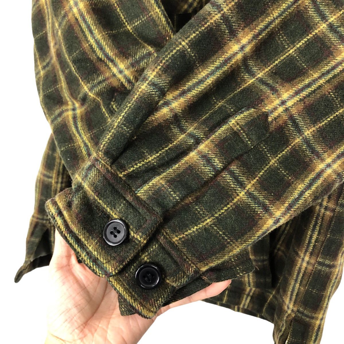 Flannel VINTAGE FLANNEL JACKET TARTAN DESIGN SALLENA PIEO JAPAN Size US L / EU 52-54 / 3 - 11 Thumbnail