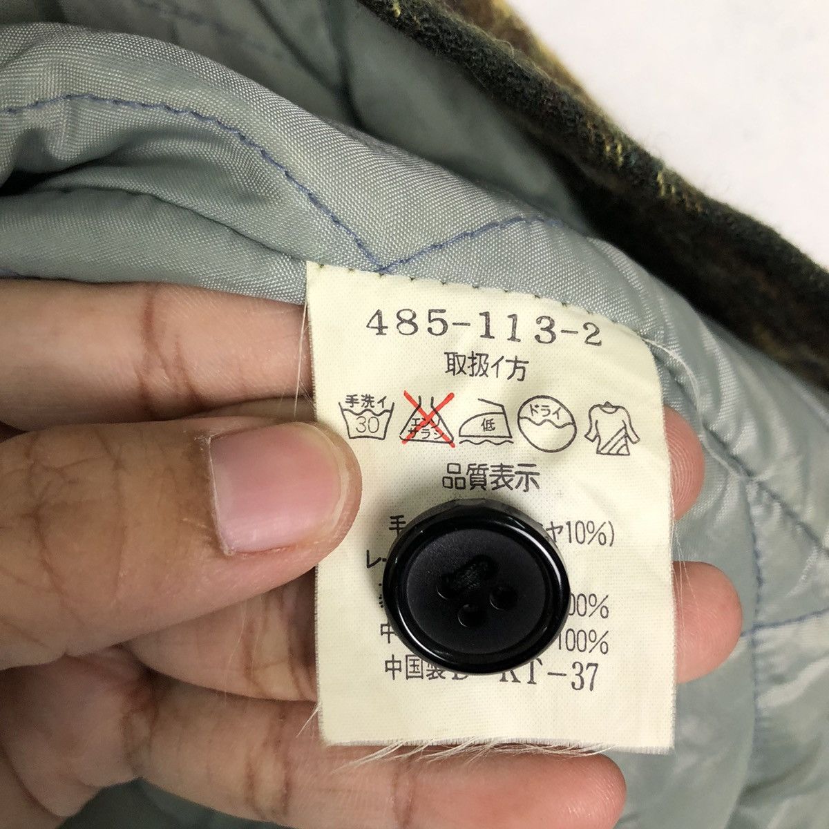 Flannel VINTAGE FLANNEL JACKET TARTAN DESIGN SALLENA PIEO JAPAN Size US L / EU 52-54 / 3 - 13 Thumbnail
