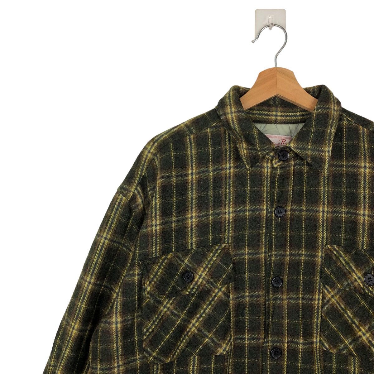 Flannel VINTAGE FLANNEL JACKET TARTAN DESIGN SALLENA PIEO JAPAN Size US L / EU 52-54 / 3 - 6 Thumbnail