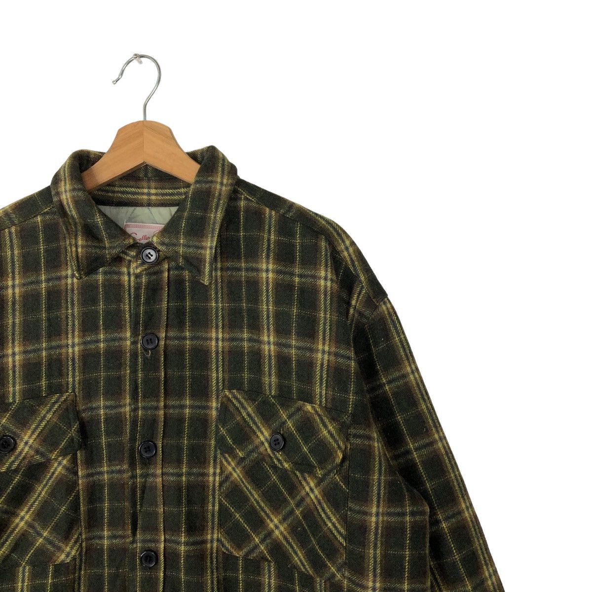 Flannel VINTAGE FLANNEL JACKET TARTAN DESIGN SALLENA PIEO JAPAN Size US L / EU 52-54 / 3 - 5 Thumbnail