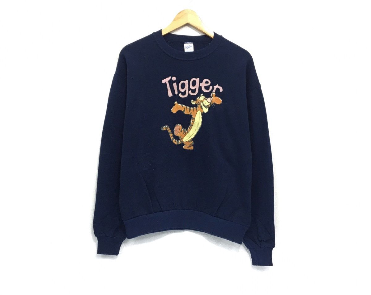 Cartoon Network × Disney × Velva Sheen Vintage TIGGER THE POOH Crewneck Sweatshirt Size US M / EU 48-50 / 2 - 1 Thumbnail