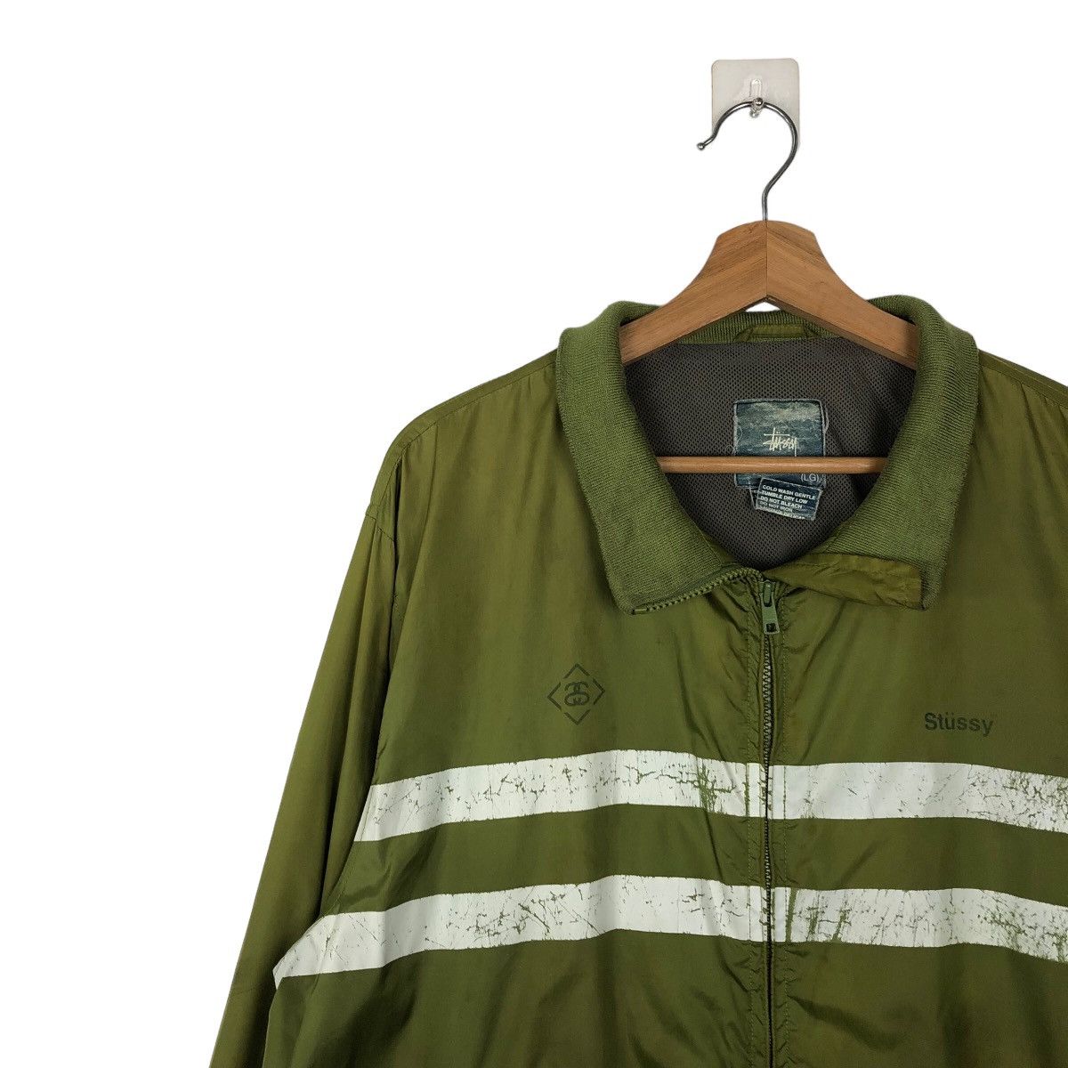 Stussy VINTAGE SURVIVAL COACH JACKET STUSSY STRIPED DESIGN Size US L / EU 52-54 / 3 - 6 Thumbnail