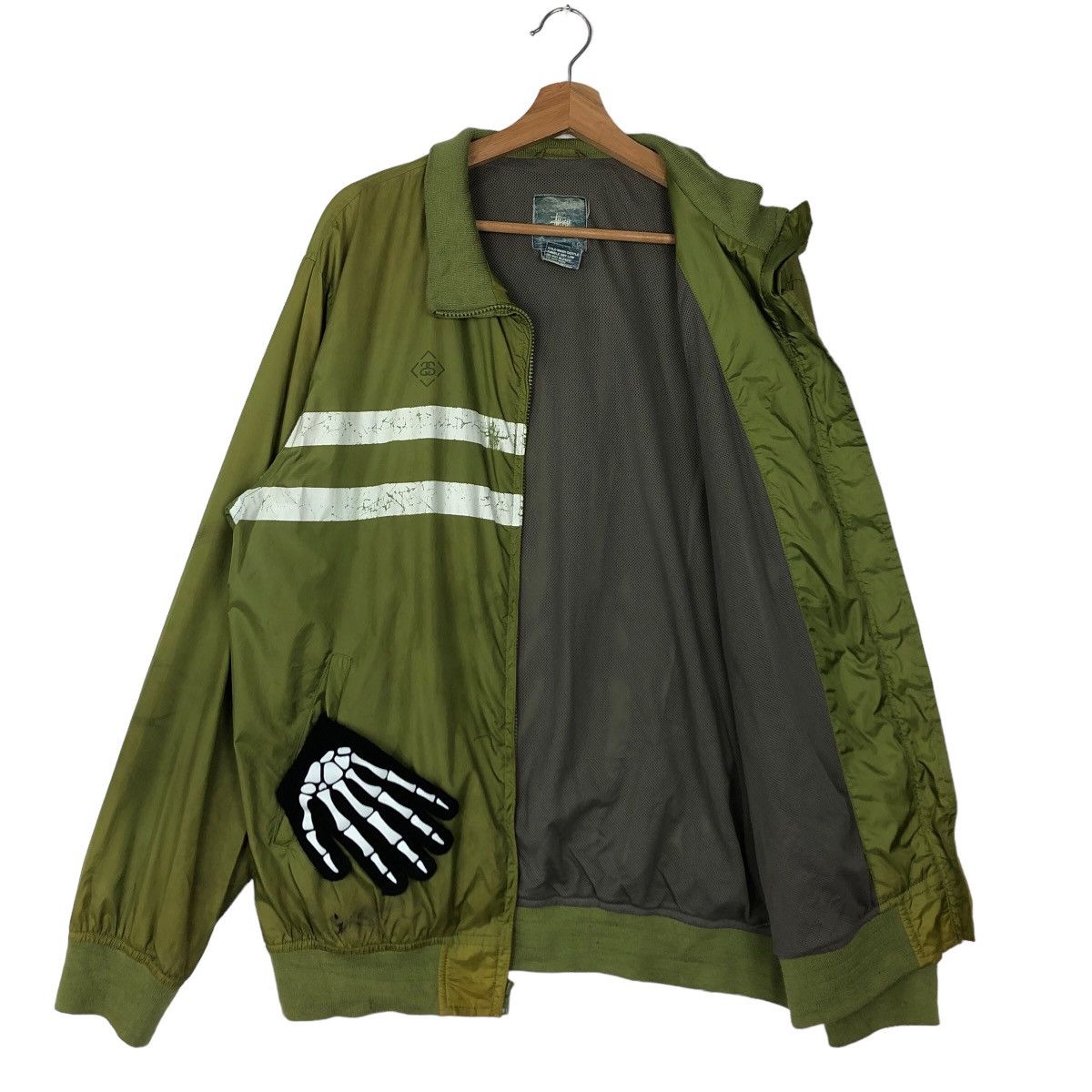 Stussy VINTAGE SURVIVAL COACH JACKET STUSSY STRIPED DESIGN Size US L / EU 52-54 / 3 - 8 Thumbnail