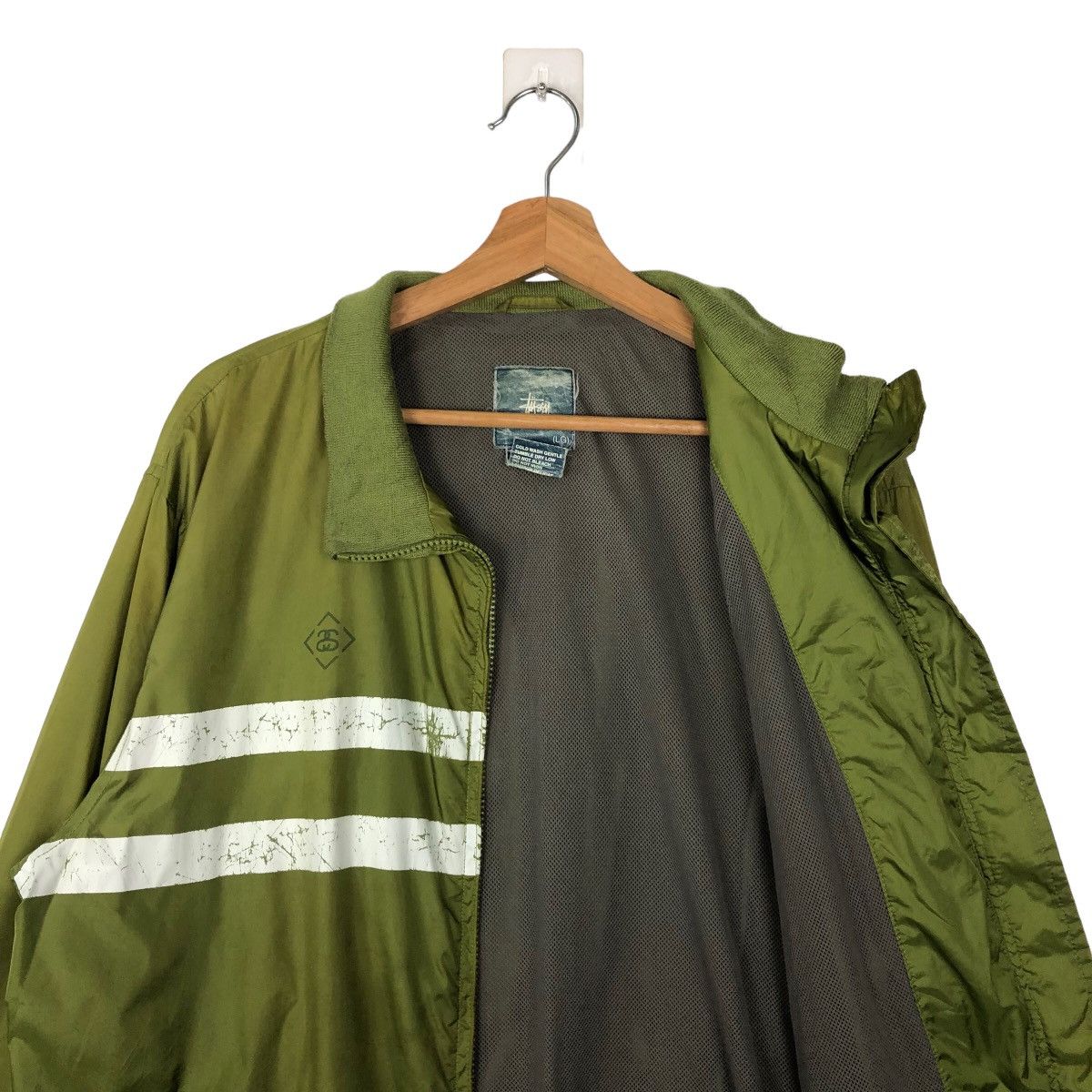 Stussy VINTAGE SURVIVAL COACH JACKET STUSSY STRIPED DESIGN Size US L / EU 52-54 / 3 - 9 Thumbnail