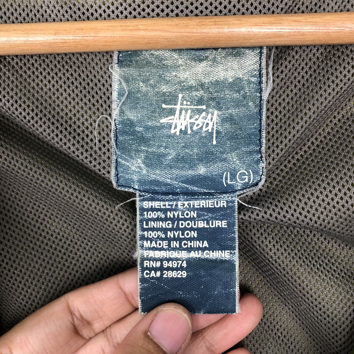 Stussy VINTAGE SURVIVAL COACH JACKET STUSSY STRIPED DESIGN Size US L / EU 52-54 / 3 - 13 Thumbnail