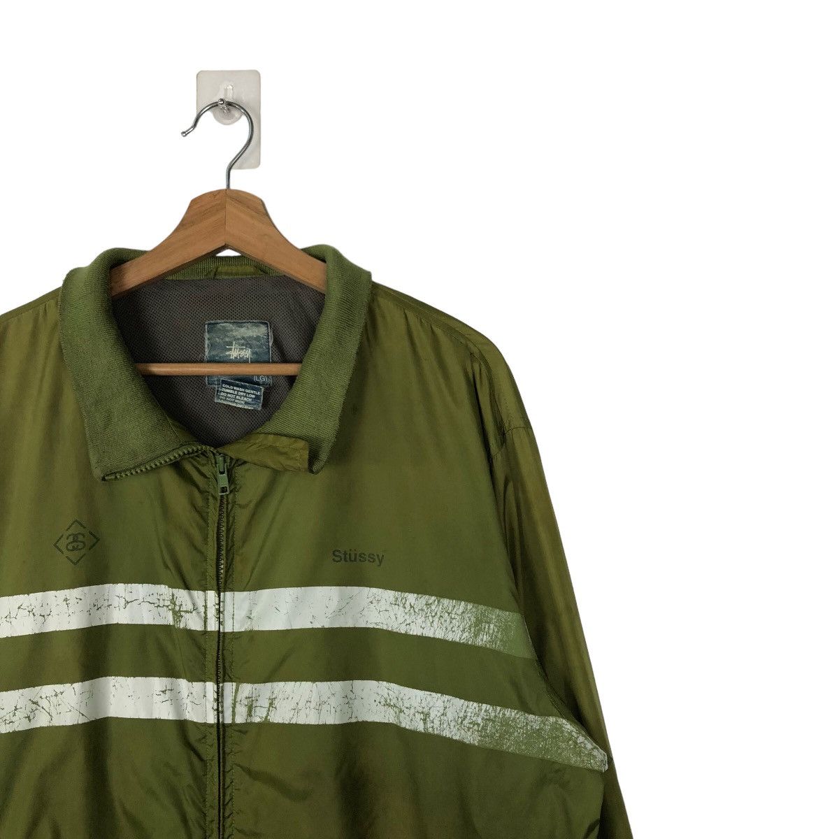 Stussy VINTAGE SURVIVAL COACH JACKET STUSSY STRIPED DESIGN Size US L / EU 52-54 / 3 - 5 Thumbnail