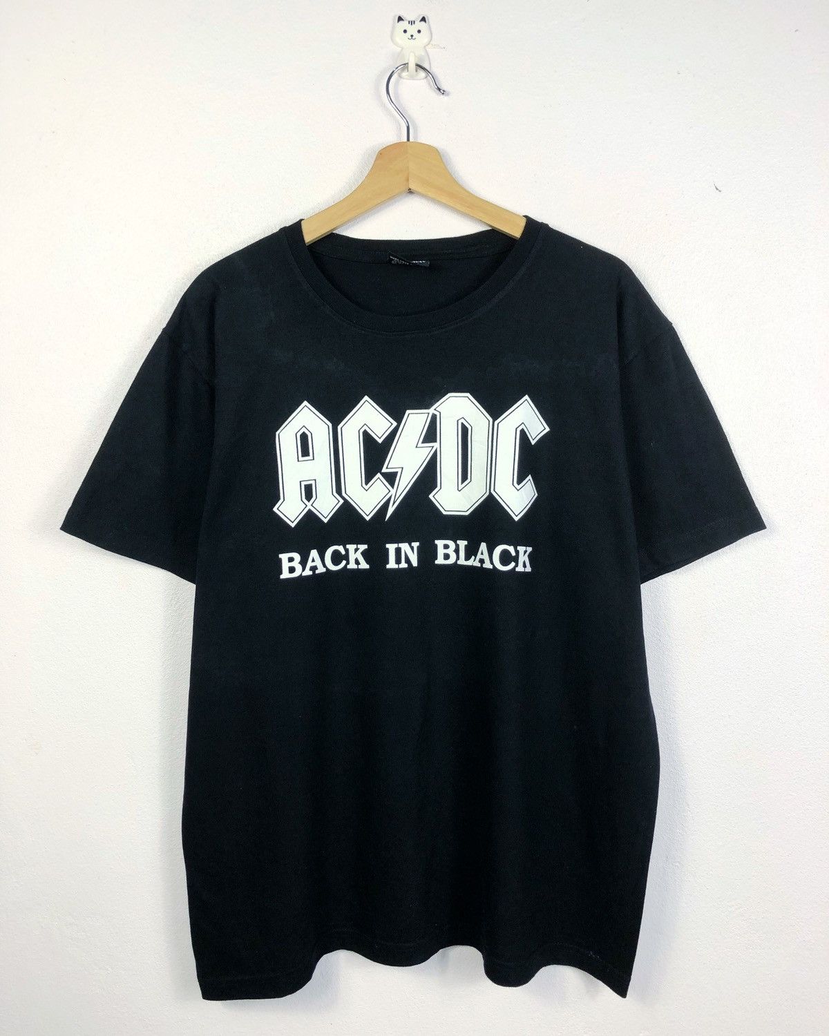 AC/DC Rare AC/DC Back in Black Band Tee Size US L / EU 52-54 / 3 - 1 Thumbnail
