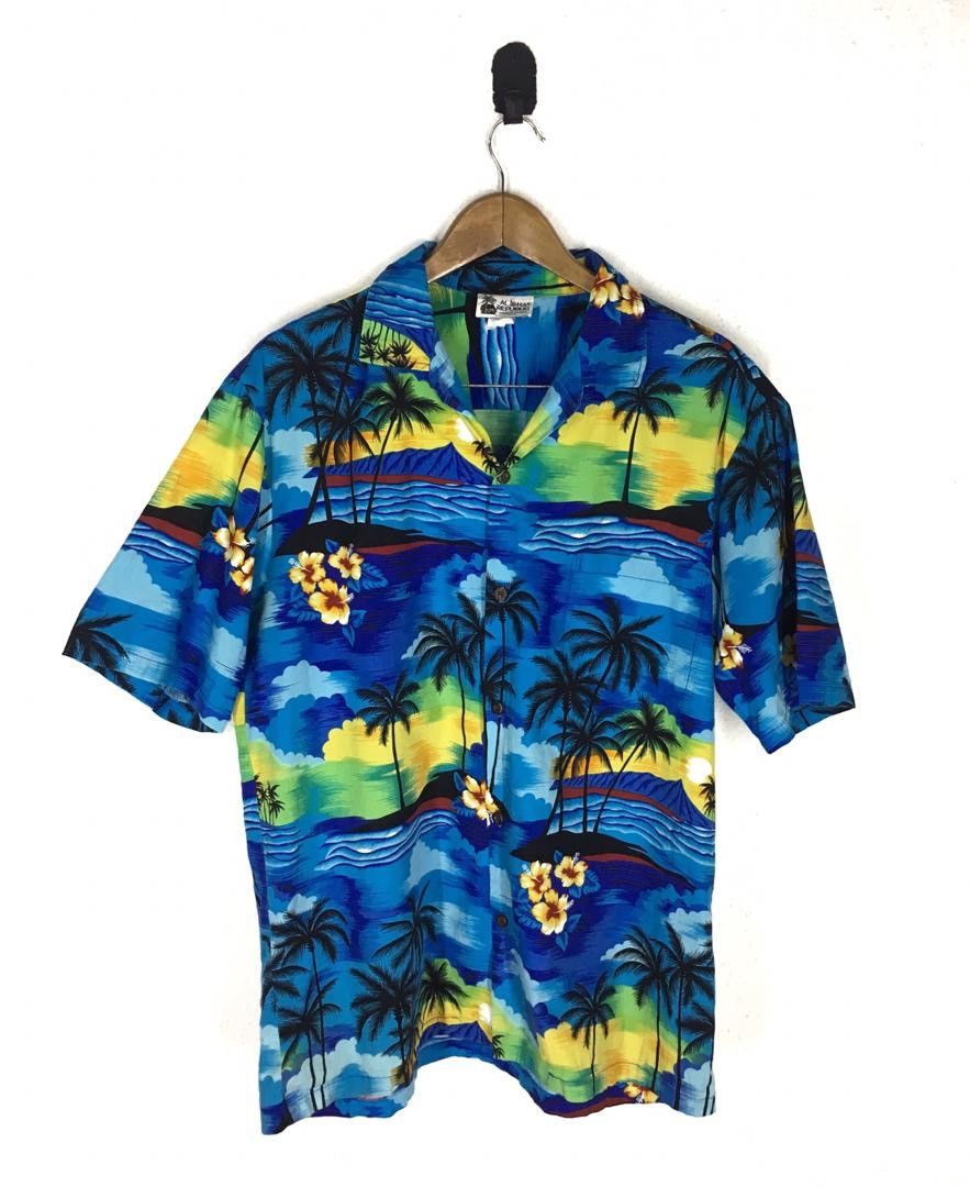 Vintage Aloha Republic Hawaiian Shirt Made in USA Short Sleeve Size US L / EU 52-54 / 3 - 1 Thumbnail
