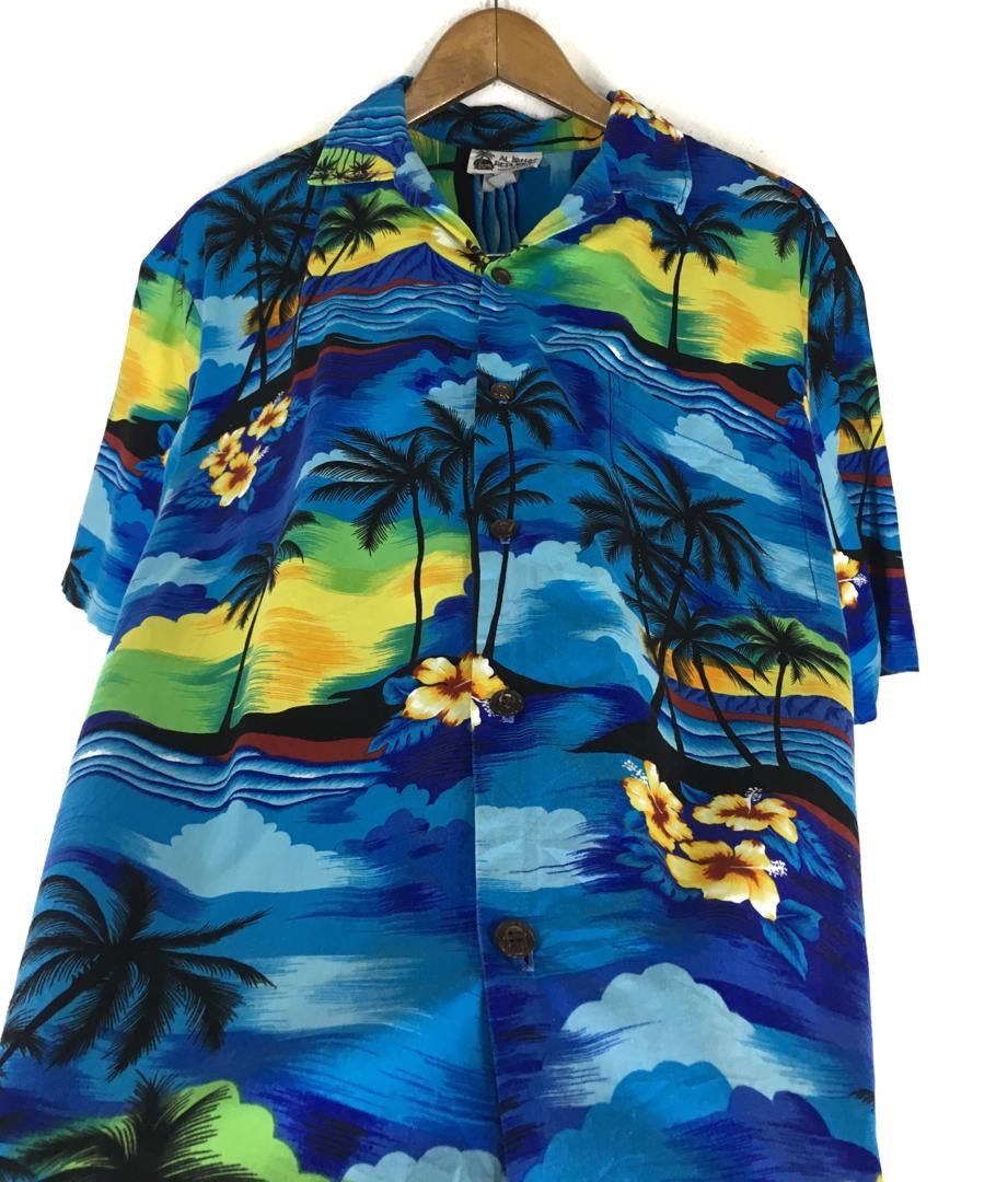 Vintage Aloha Republic Hawaiian Shirt Made in USA Short Sleeve Size US L / EU 52-54 / 3 - 4 Thumbnail