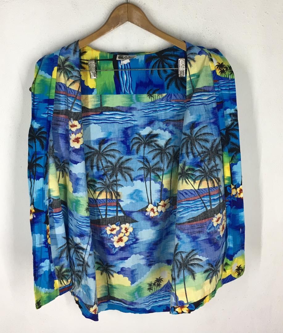 Vintage Aloha Republic Hawaiian Shirt Made in USA Short Sleeve Size US L / EU 52-54 / 3 - 5 Thumbnail