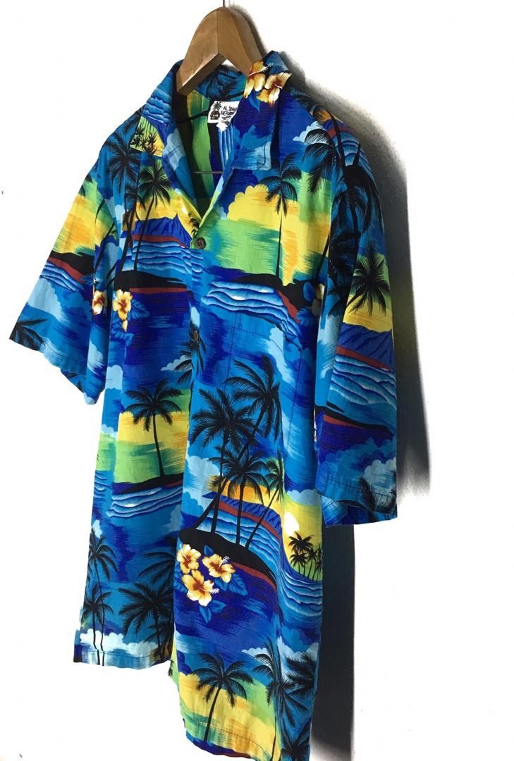 Vintage Aloha Republic Hawaiian Shirt Made in USA Short Sleeve Size US L / EU 52-54 / 3 - 3 Thumbnail