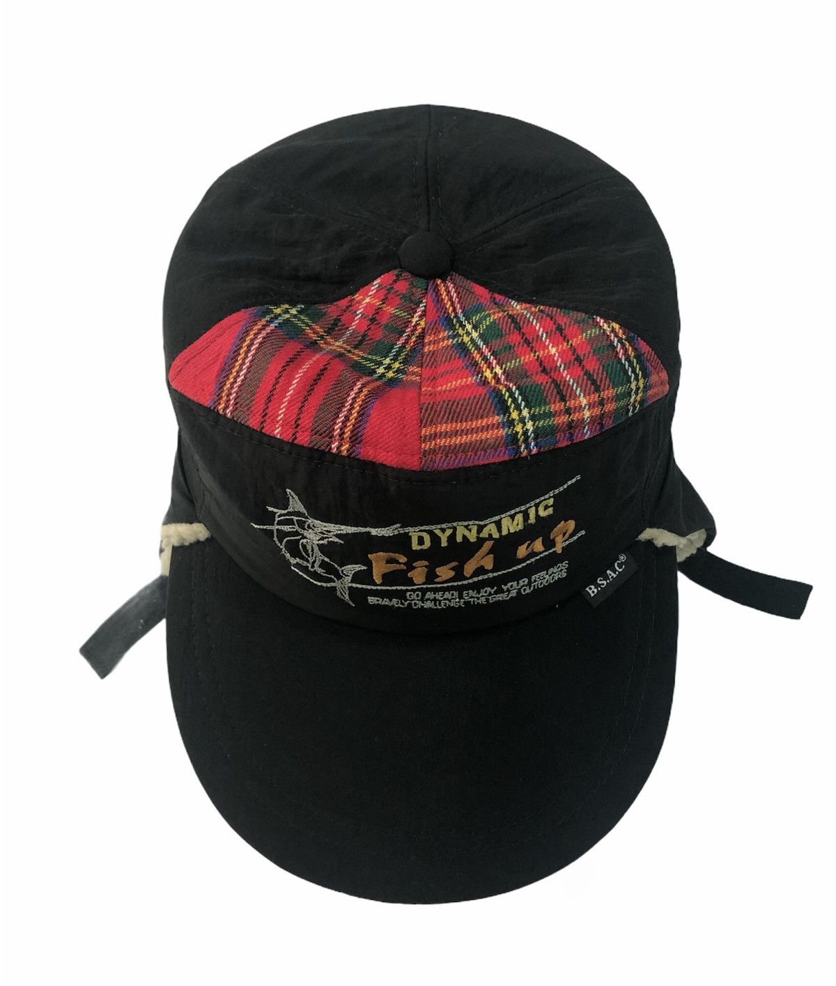 Designer × Vintage Vintage Fishing Dynamic Fish Up winter Hat Cap Size ONE SIZE - 4 Thumbnail