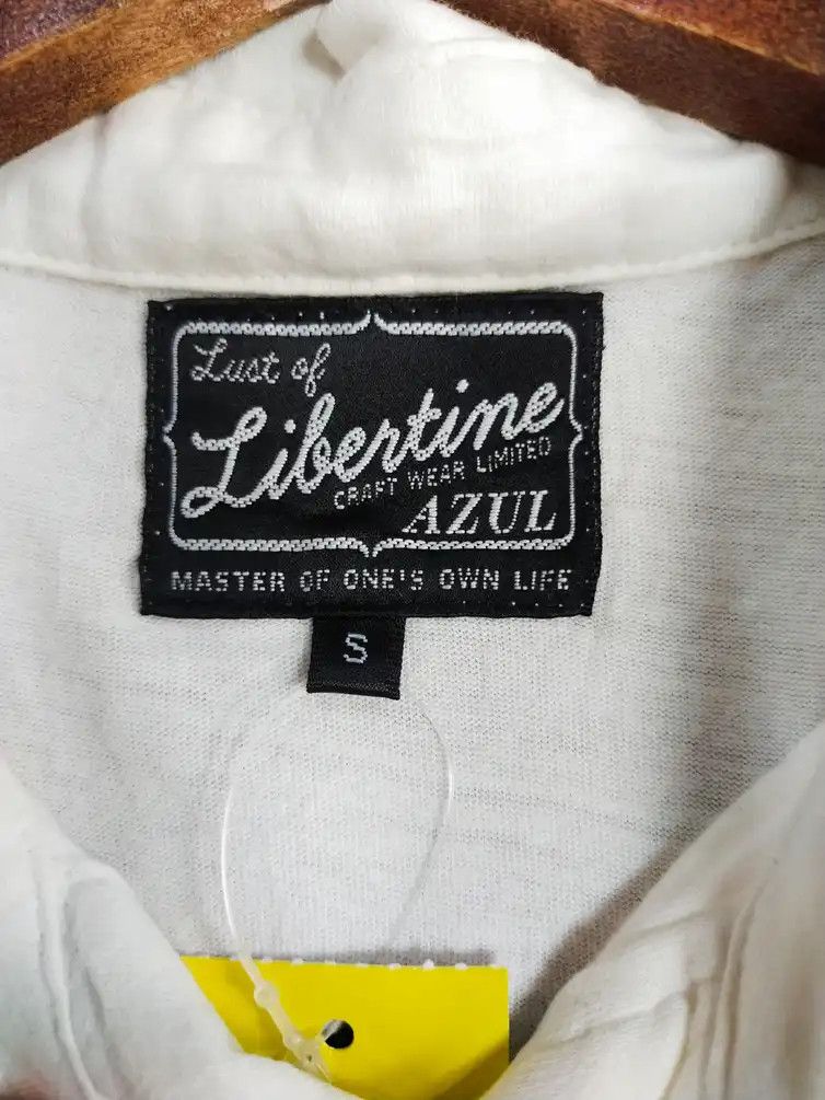 Libertine Libertine Skull white shirt (button ups) #S053 Size US S / EU 44-46 / 1 - 8 Thumbnail
