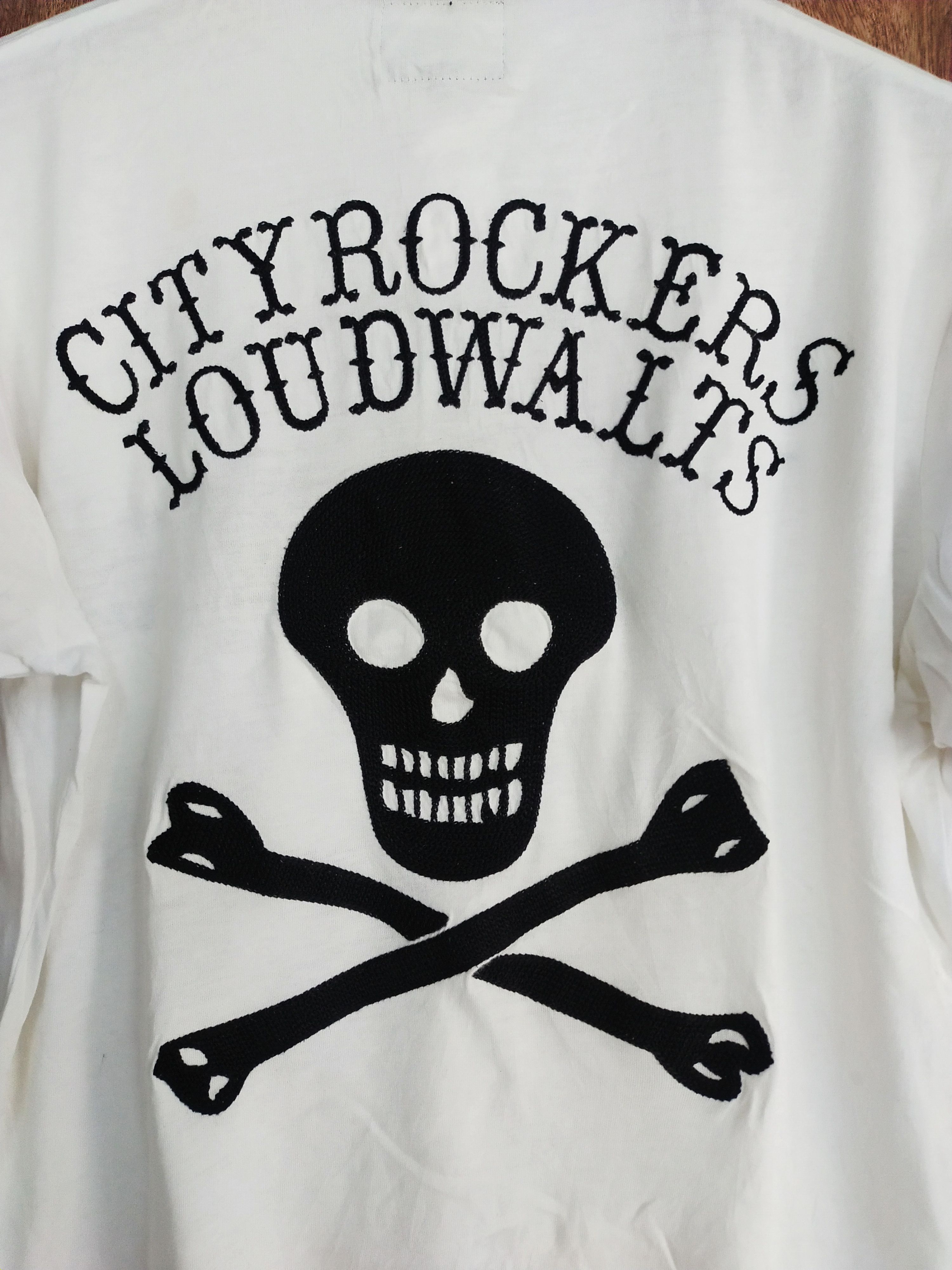 Libertine Libertine Skull white shirt (button ups) #S053 Size US S / EU 44-46 / 1 - 2 Thumbnail