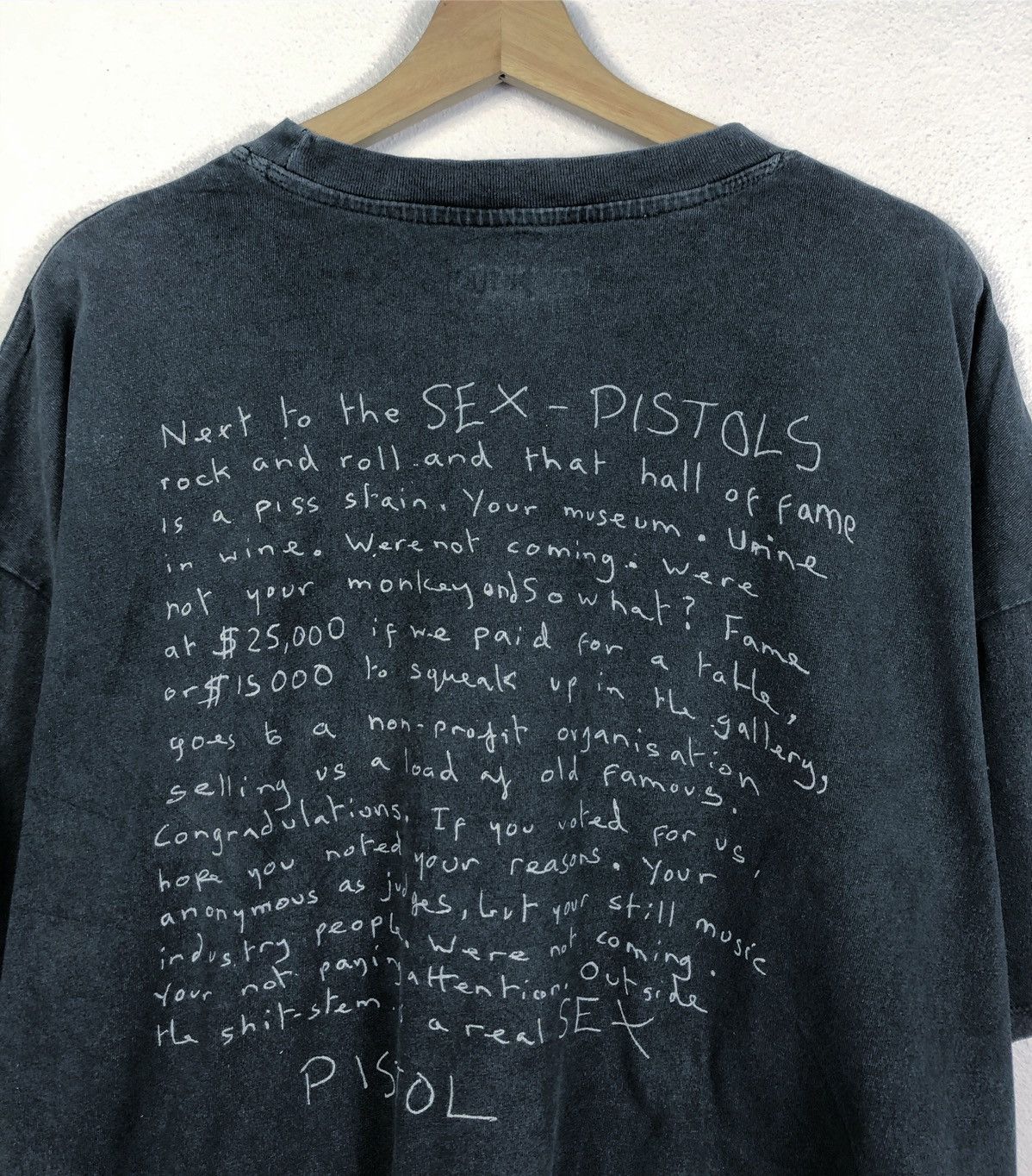 Band Tees Rare Sex Pistols Anarchy in The UK Short Tops Band Tee Size US L / EU 52-54 / 3 - 6 Thumbnail