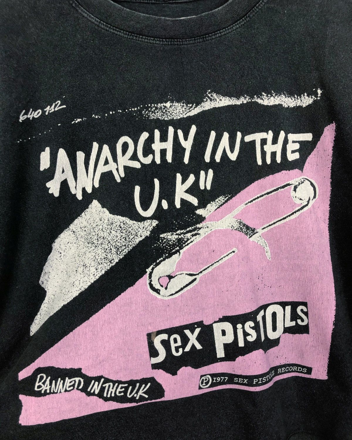 Band Tees Rare Sex Pistols Anarchy in The UK Short Tops Band Tee Size US L / EU 52-54 / 3 - 3 Thumbnail