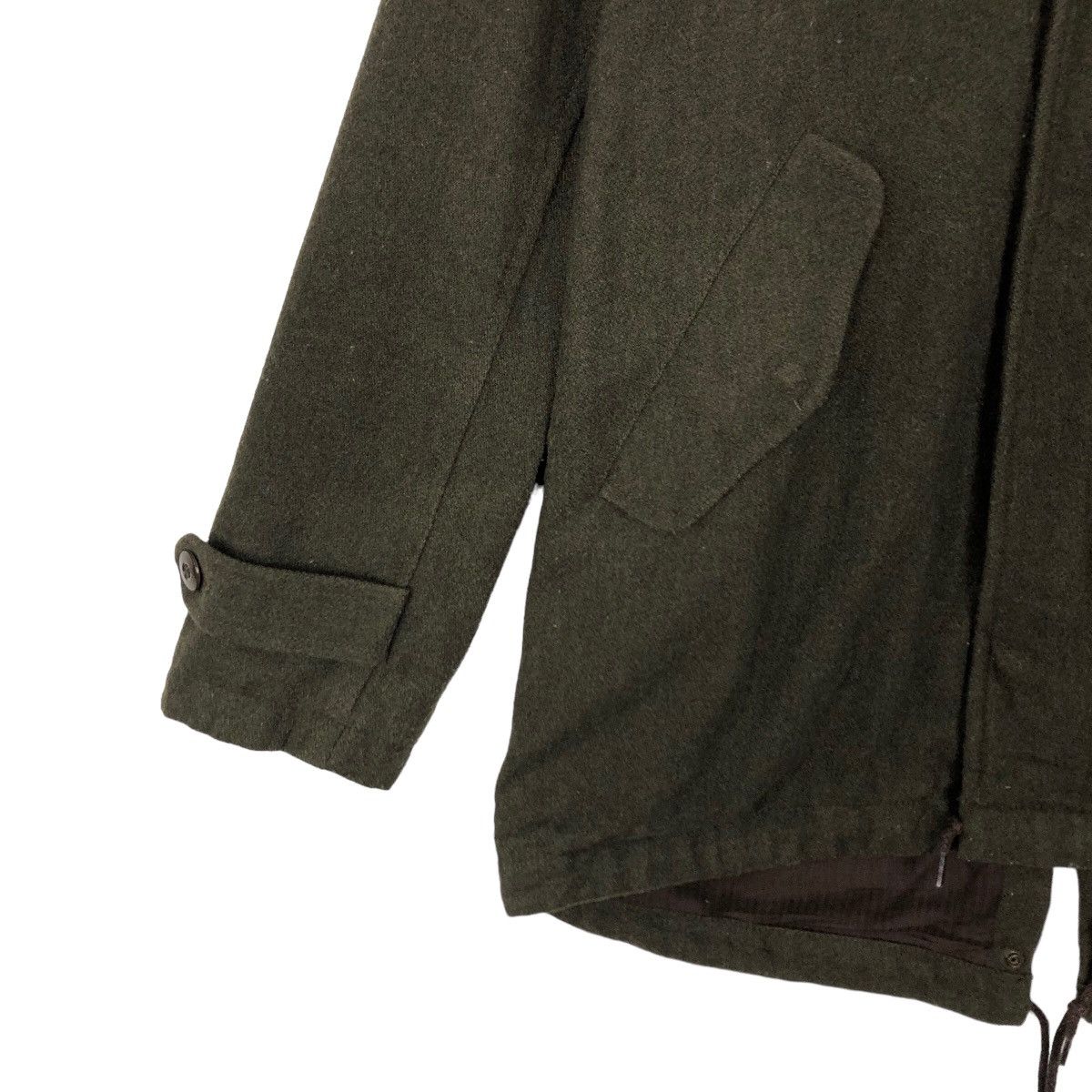 Japanese Brand VINTAGE FISH TAIL PARKA JACKET BEAMS JAPAN ISSEY MIYAKE Size US M / EU 48-50 / 2 - 3 Thumbnail