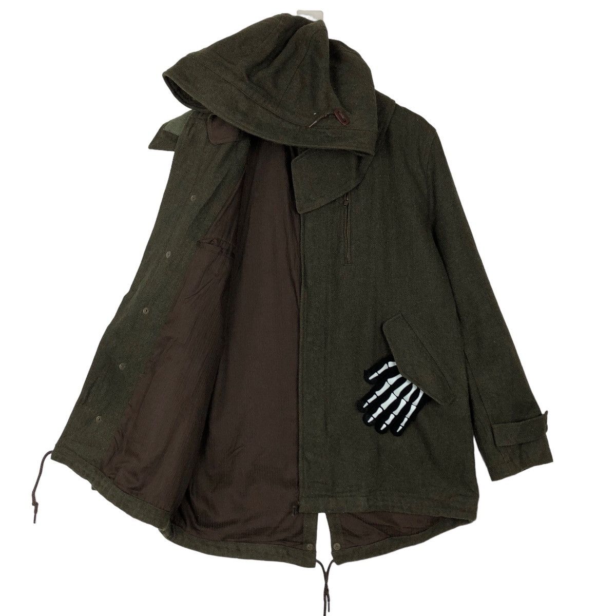 Japanese Brand VINTAGE FISH TAIL PARKA JACKET BEAMS JAPAN ISSEY MIYAKE Size US M / EU 48-50 / 2 - 9 Thumbnail