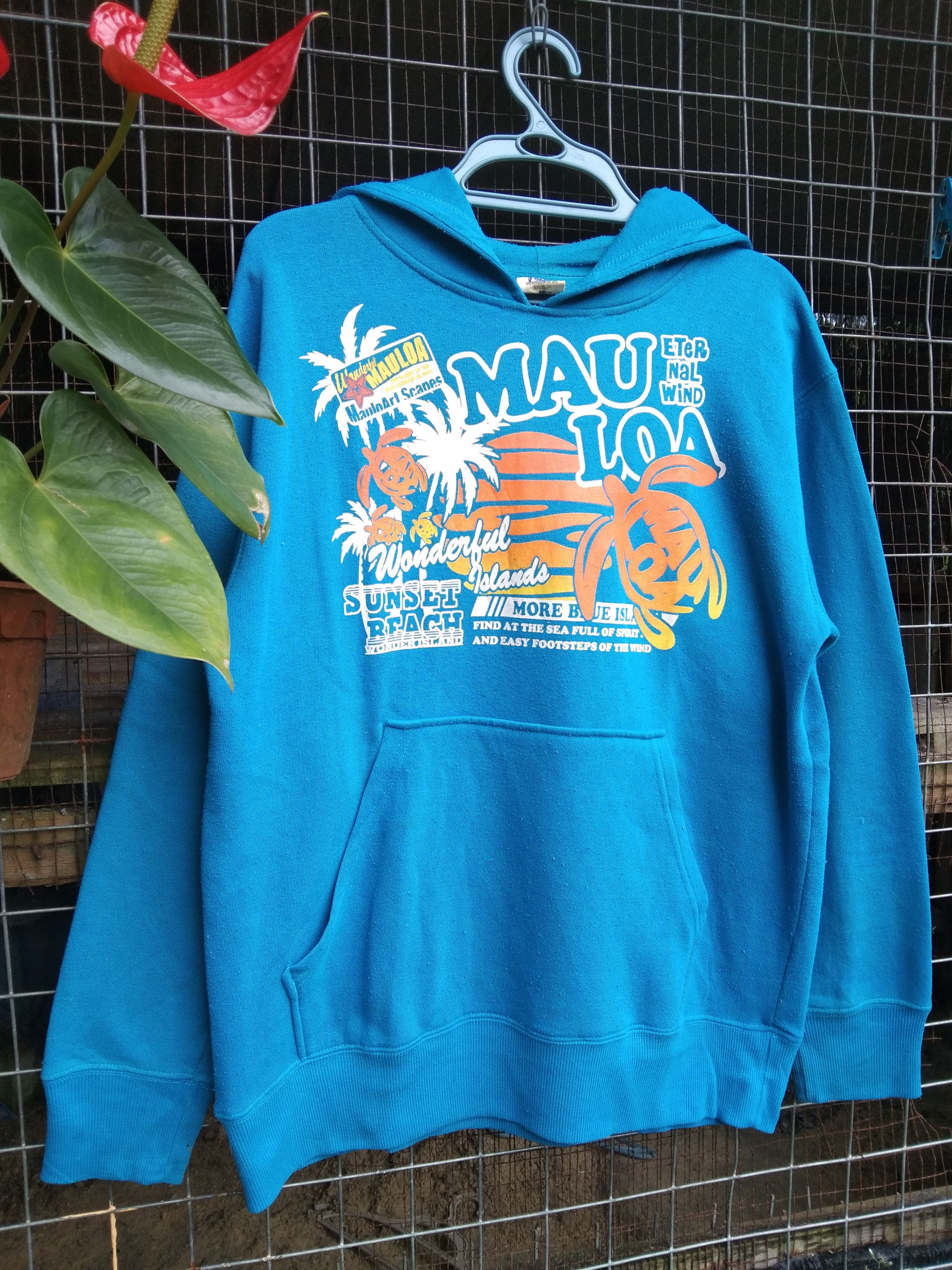 Japanese Brand VINTAGE MOU LOA ISLAND SWEATSHIRT HOODIE Size US M / EU 48-50 / 2 - 3 Thumbnail