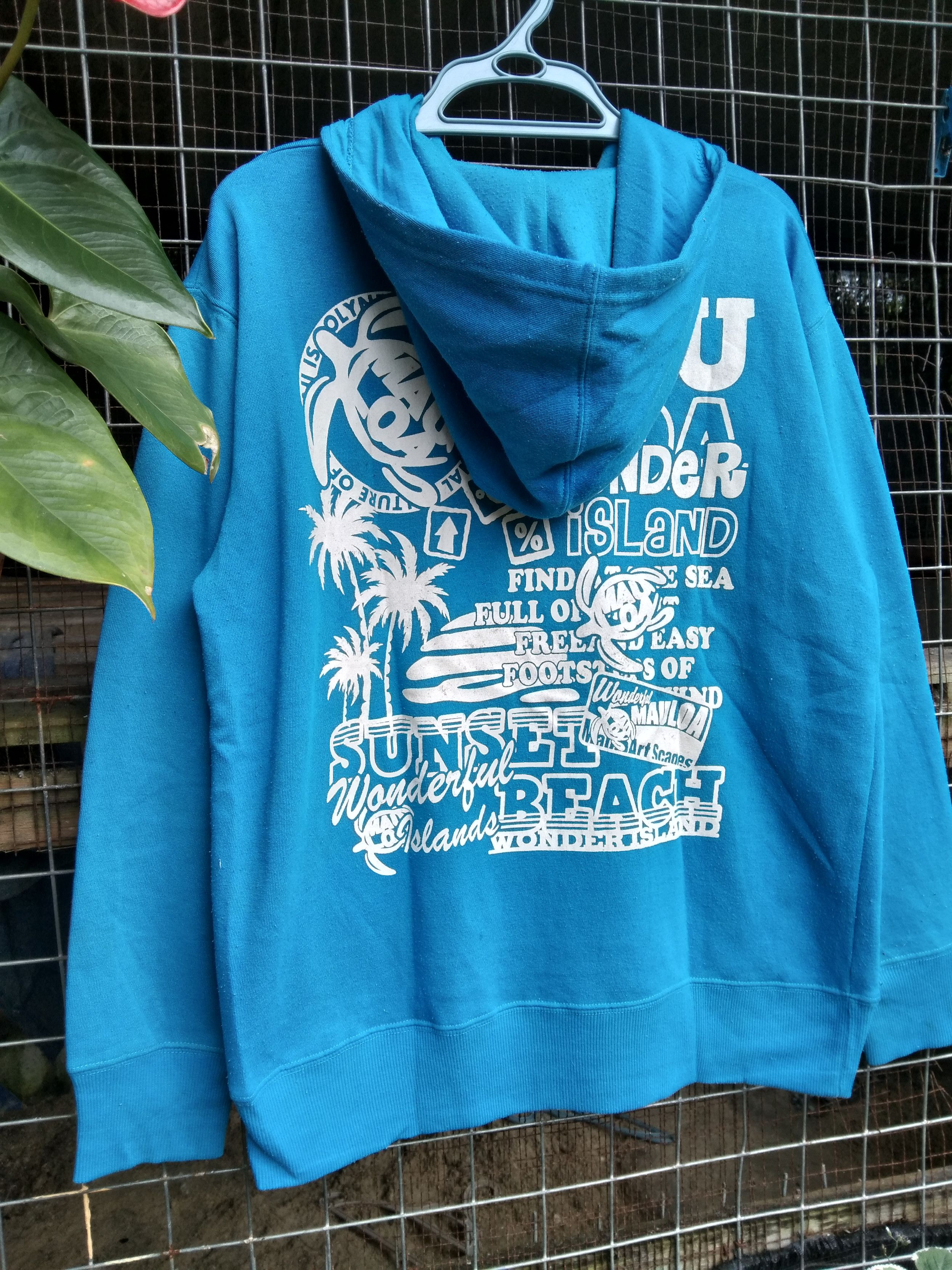 Japanese Brand VINTAGE MOU LOA ISLAND SWEATSHIRT HOODIE Size US M / EU 48-50 / 2 - 6 Thumbnail