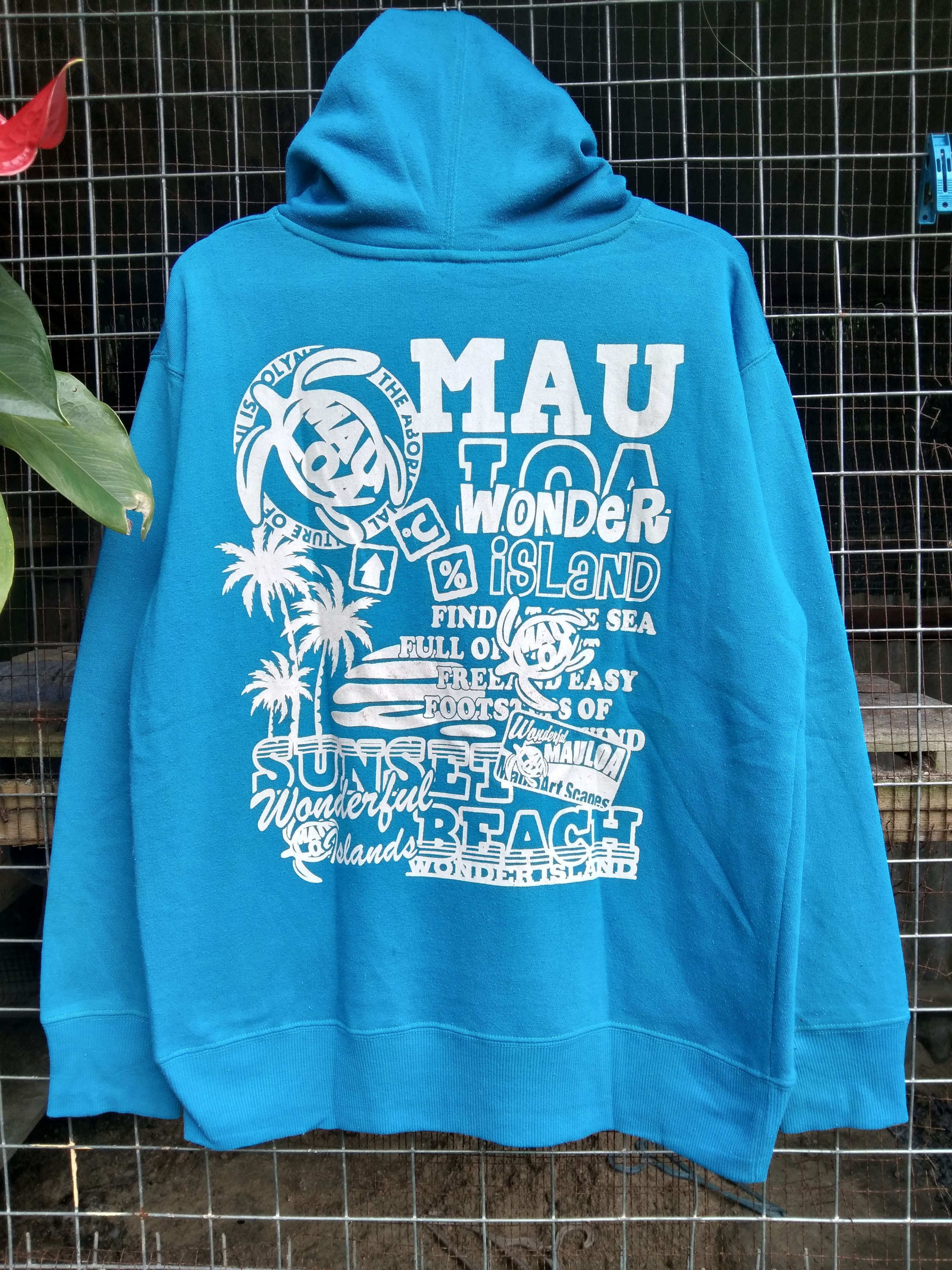 Japanese Brand VINTAGE MOU LOA ISLAND SWEATSHIRT HOODIE Size US M / EU 48-50 / 2 - 7 Thumbnail