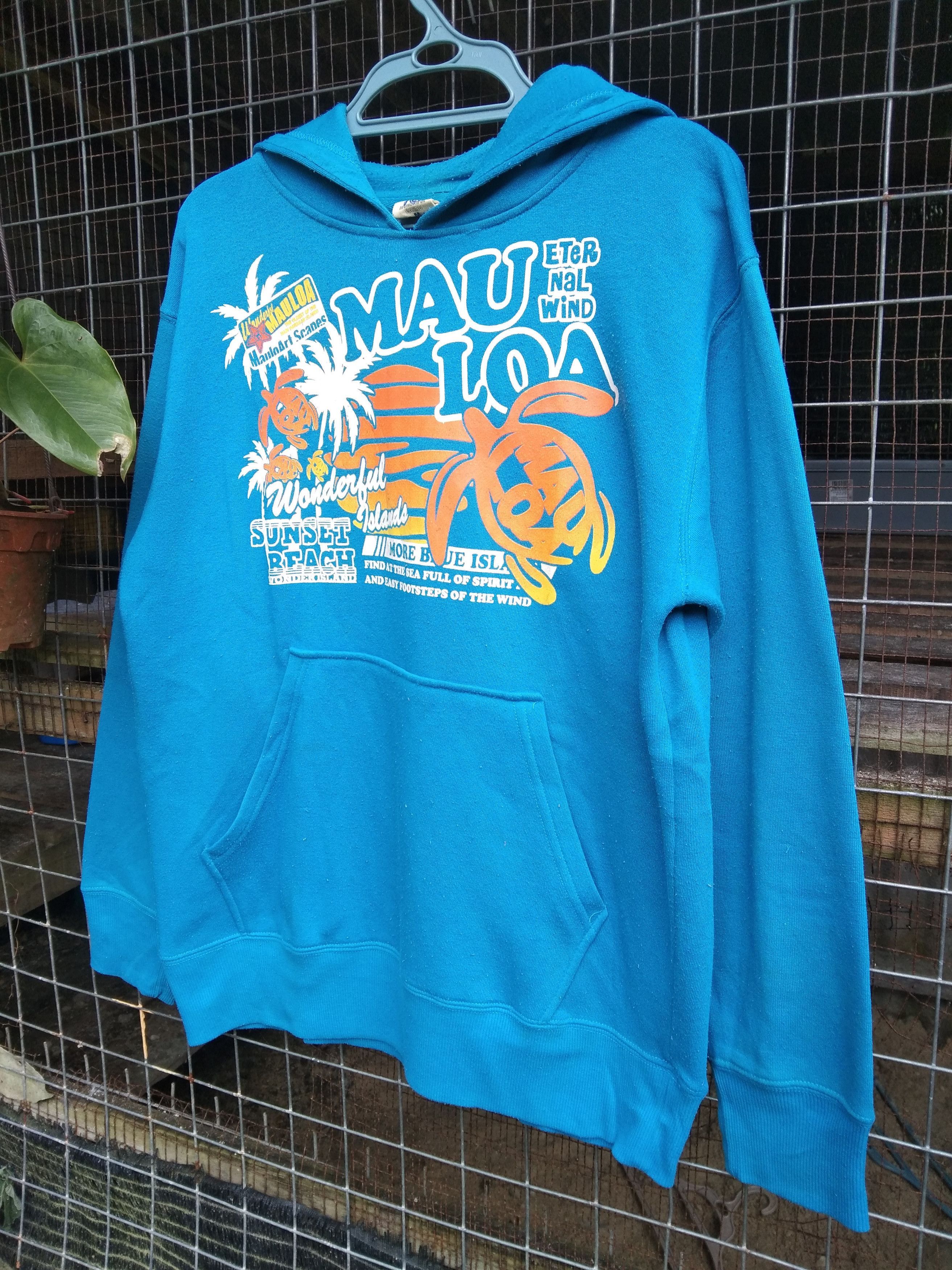Japanese Brand VINTAGE MOU LOA ISLAND SWEATSHIRT HOODIE Size US M / EU 48-50 / 2 - 2 Thumbnail