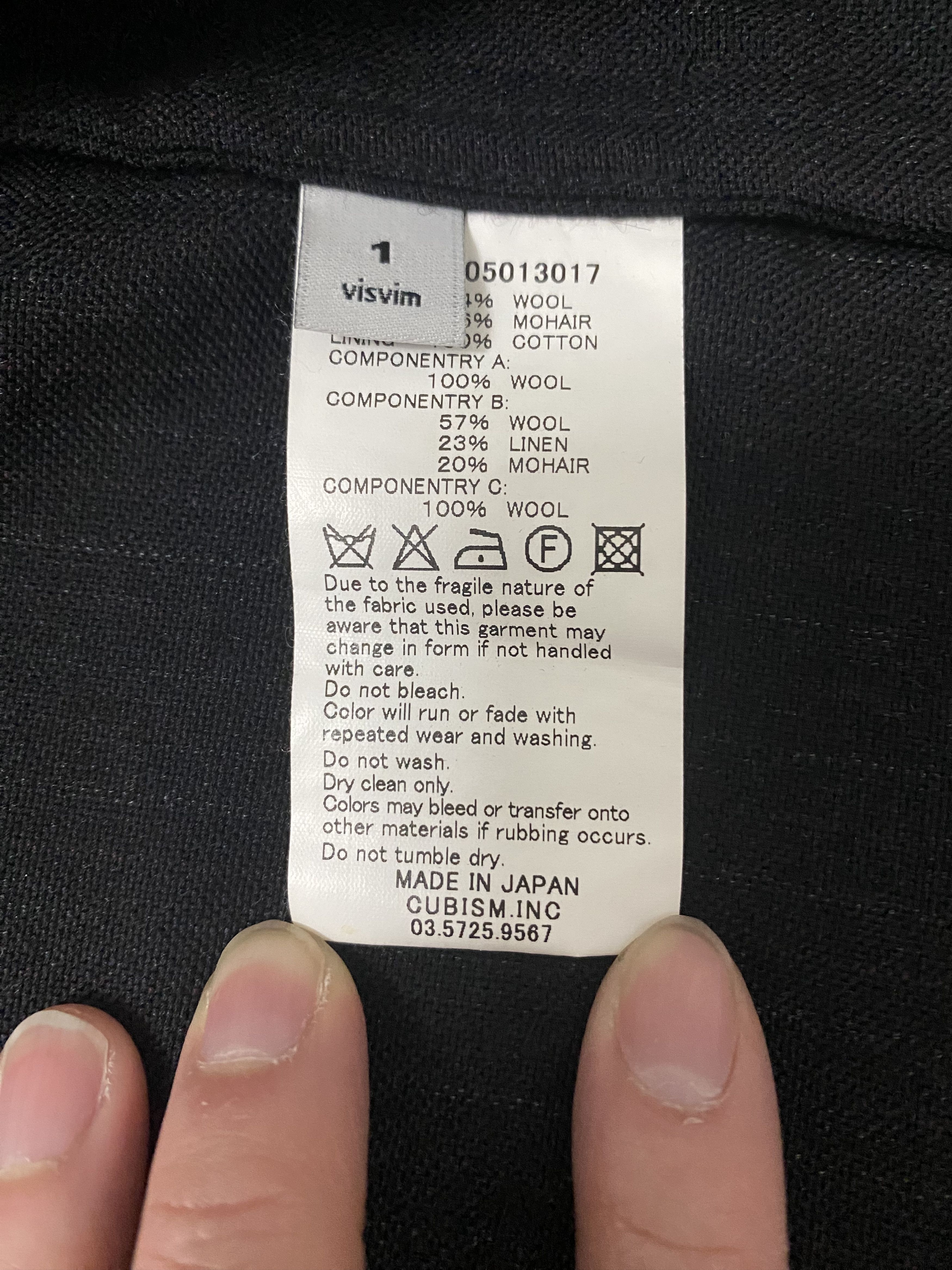 Visvim VISVIM RUUNPE COAT PINSTRIPE Size US S / EU 44-46 / 1 - 8 Thumbnail