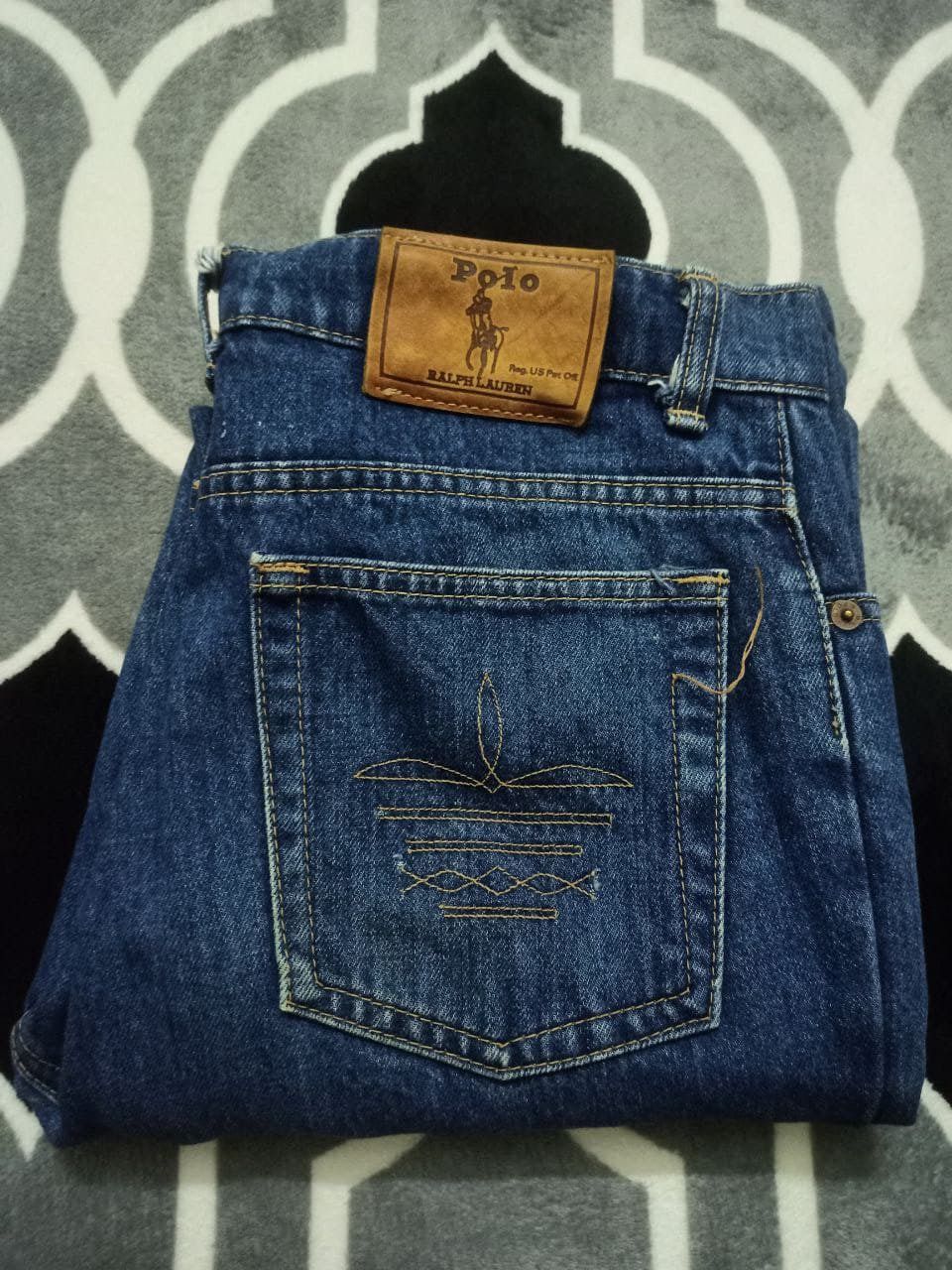 Denime Vintage Polo Ralph Lauren Japan Denim Jeans Size US 32 / EU 48 - 2 Thumbnail