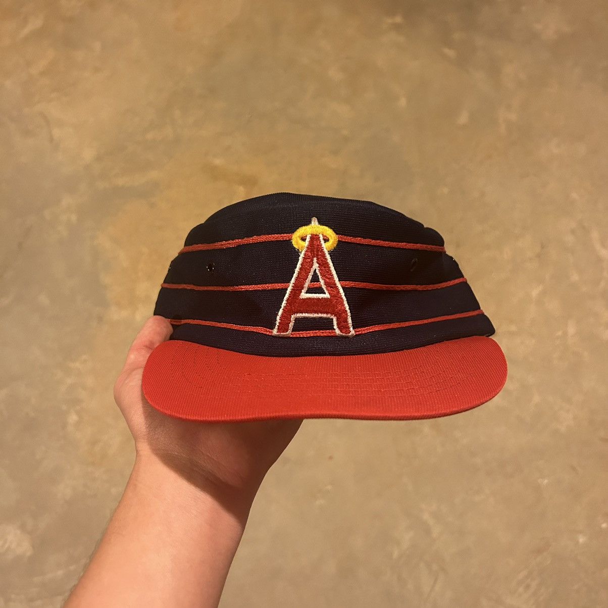 Vintage California Angels Hat 80s Rare MLB Anaheim Sports Specialties  snapback