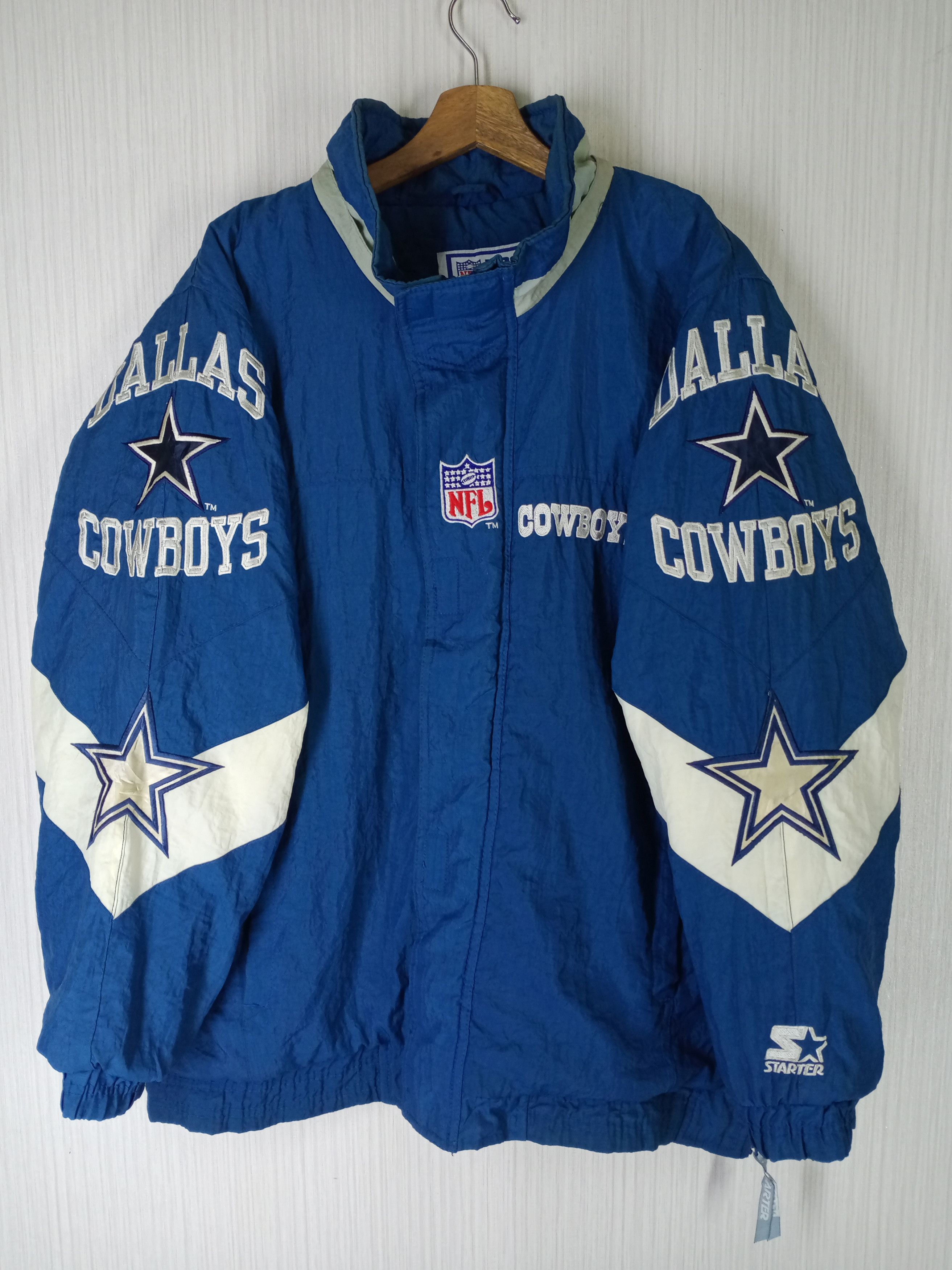 Vintage 90s NFL Dallas Cowboys Starter Big Logo Jacket