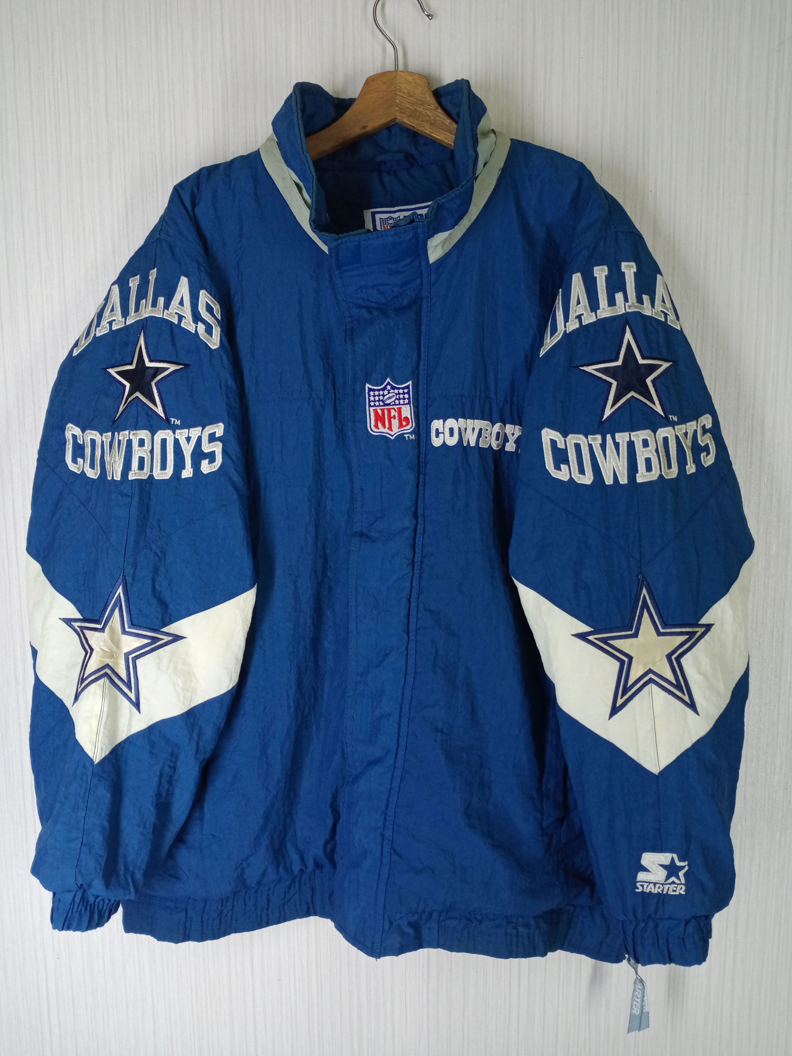 Vintage Vintage 90s NFL Dallas Cowboys Starter Big Logo Jacket