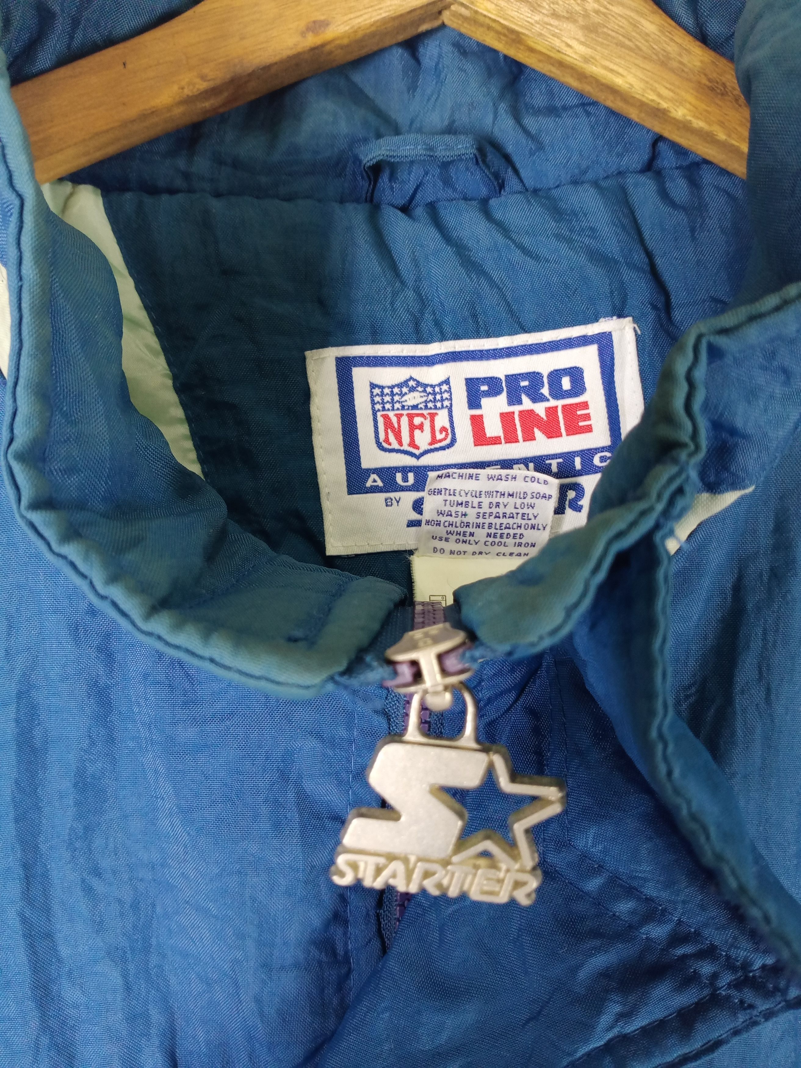NFL Vintage 90s NFL Dallas Cowboys Starter Big Logo Jacket Size US M / EU 48-50 / 2 - 6 Thumbnail