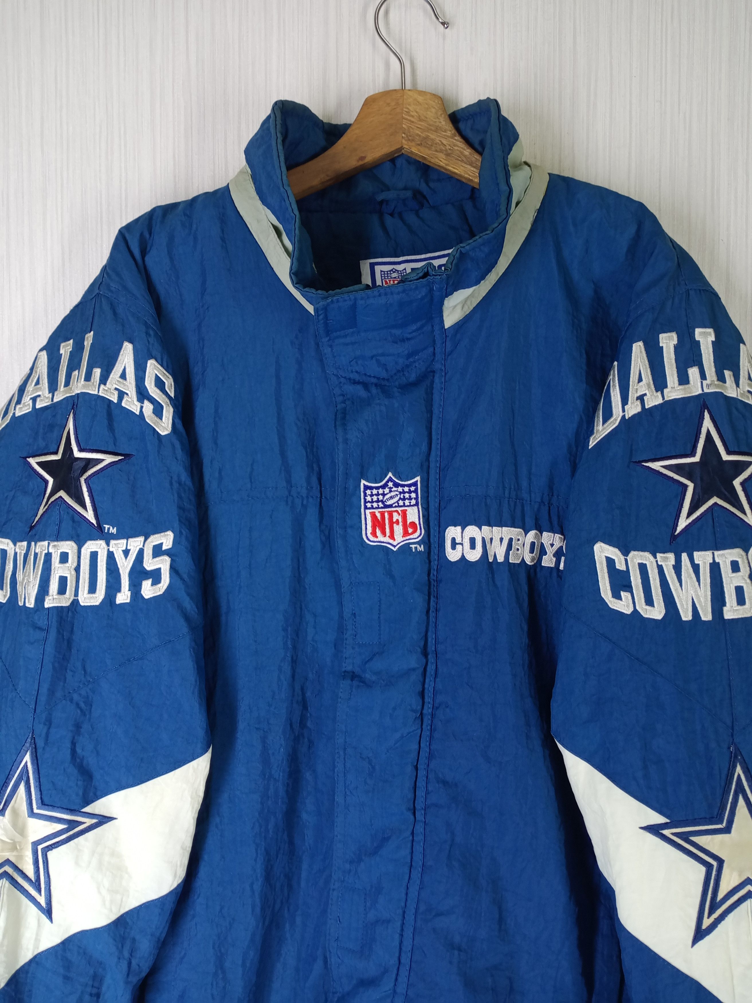 NFL Vintage 90s NFL Dallas Cowboys Starter Big Logo Jacket Size US M / EU 48-50 / 2 - 9 Thumbnail