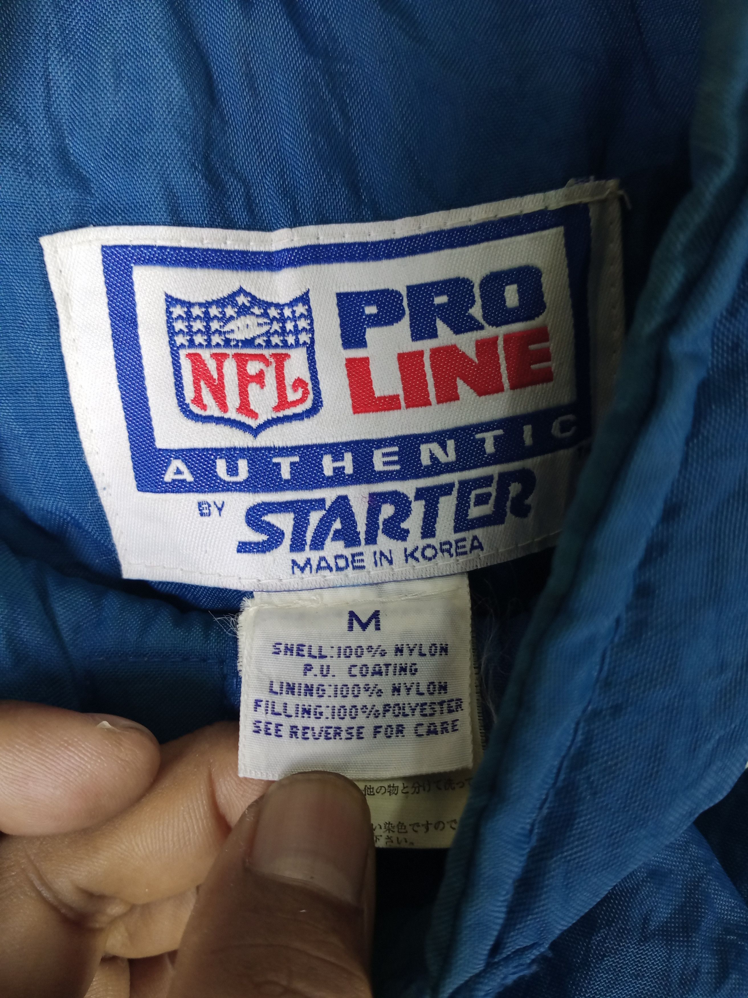 NFL Vintage 90s NFL Dallas Cowboys Starter Big Logo Jacket Size US M / EU 48-50 / 2 - 5 Thumbnail