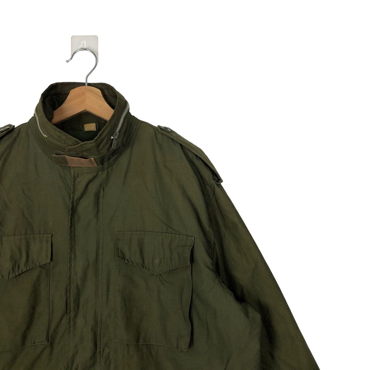Vintage TRUE VINTAGE 40’s AVIATOR MILITARY CARGO JACKET Size US L / EU 52-54 / 3 - 5 Thumbnail