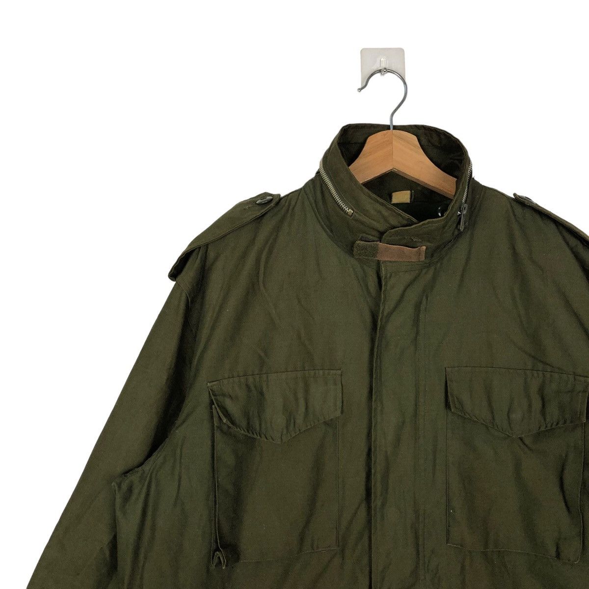 Vintage TRUE VINTAGE 40’s AVIATOR MILITARY CARGO JACKET Size US L / EU 52-54 / 3 - 6 Thumbnail