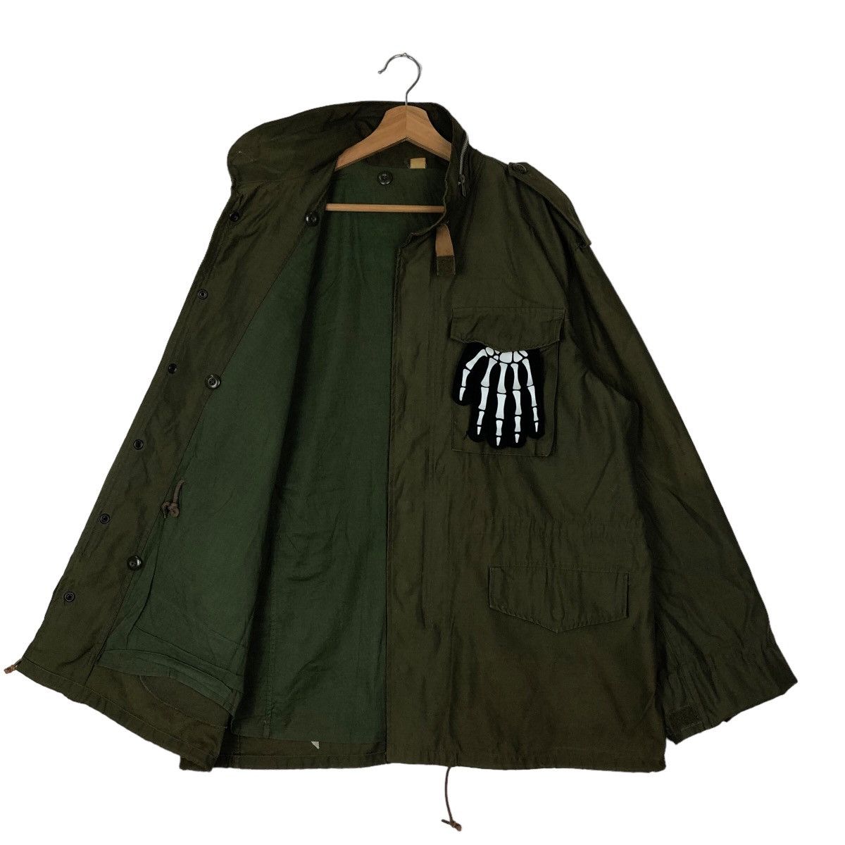 Vintage TRUE VINTAGE 40’s AVIATOR MILITARY CARGO JACKET Size US L / EU 52-54 / 3 - 8 Thumbnail