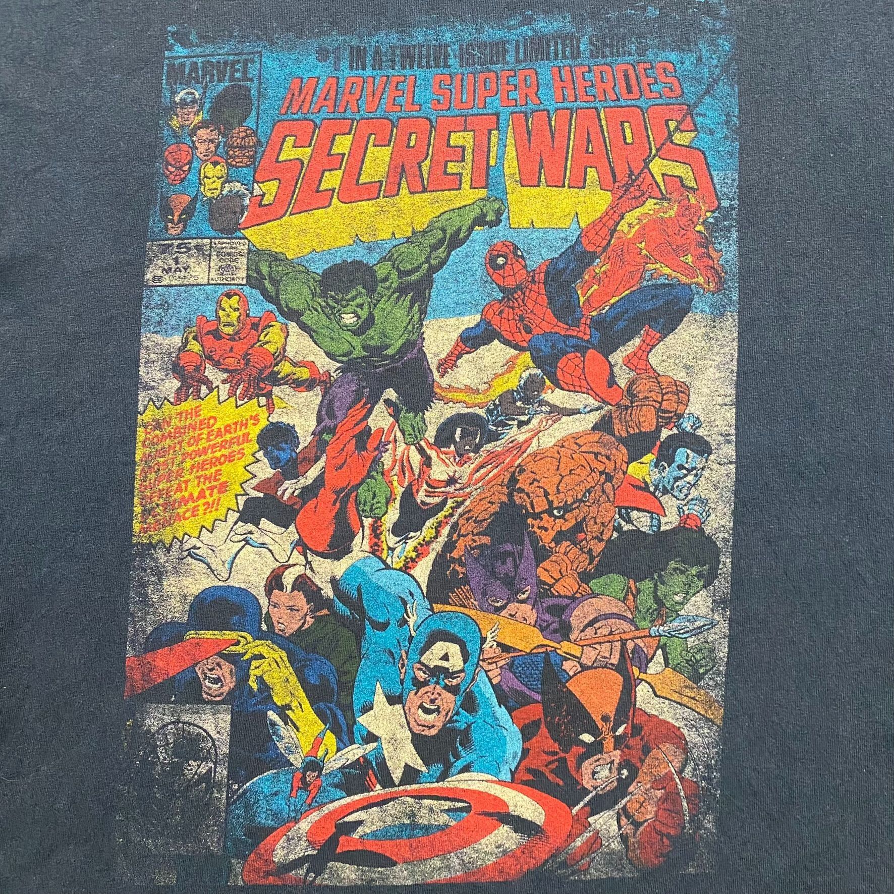 Marvel Comics Vintage Y2K Sun Faded Marvel Secret Wars Comic Movie T-Shirt Size US M / EU 48-50 / 2 - 3 Thumbnail