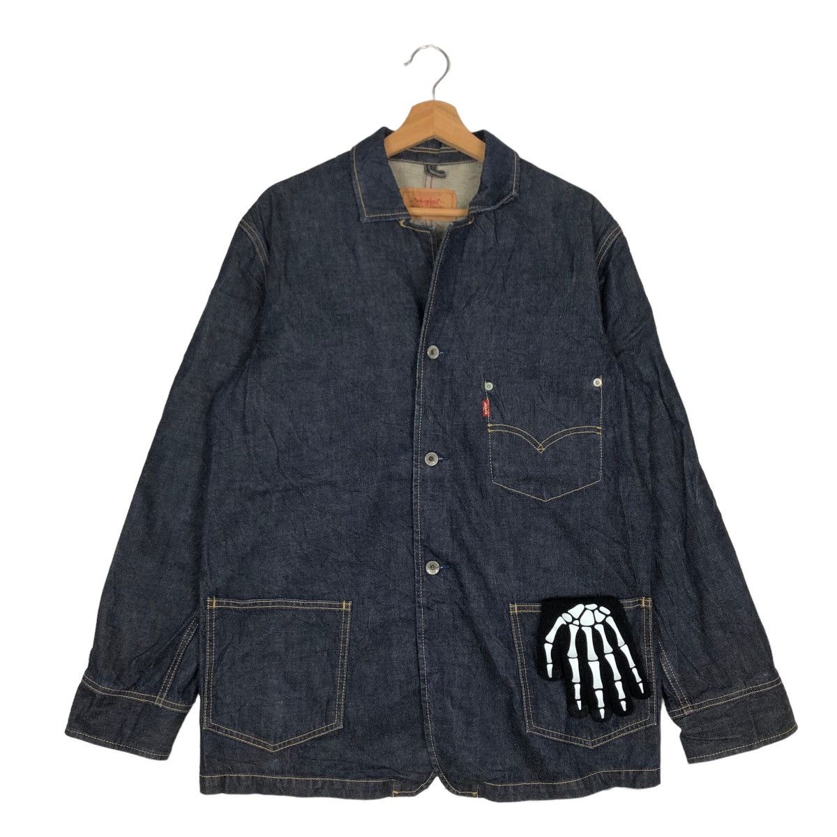 Levi's VINTAGE HIKORY CHORE JACKET LEVI’S 70741 PAD Size US M / EU 48-50 / 2 - 1 Thumbnail