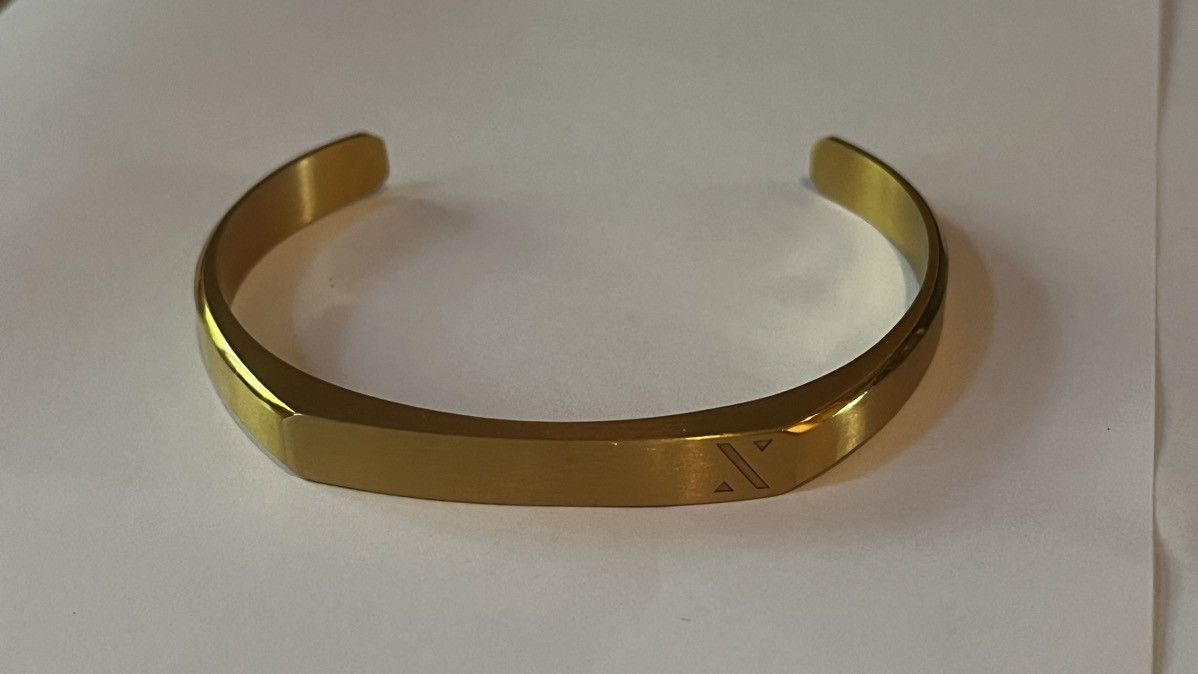 JAXXON Gold Wilshire Cuff Bracelet | Size Large/XL