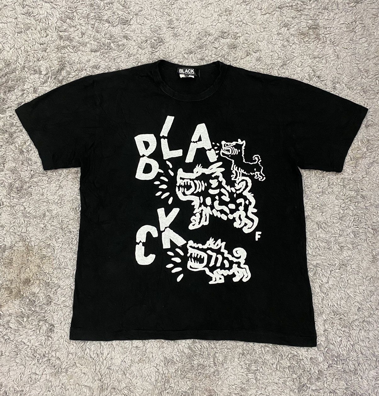 image of Comme Des Garcons x Comme Des Garcons Black Dog Tee, Men's (Size 2XL)