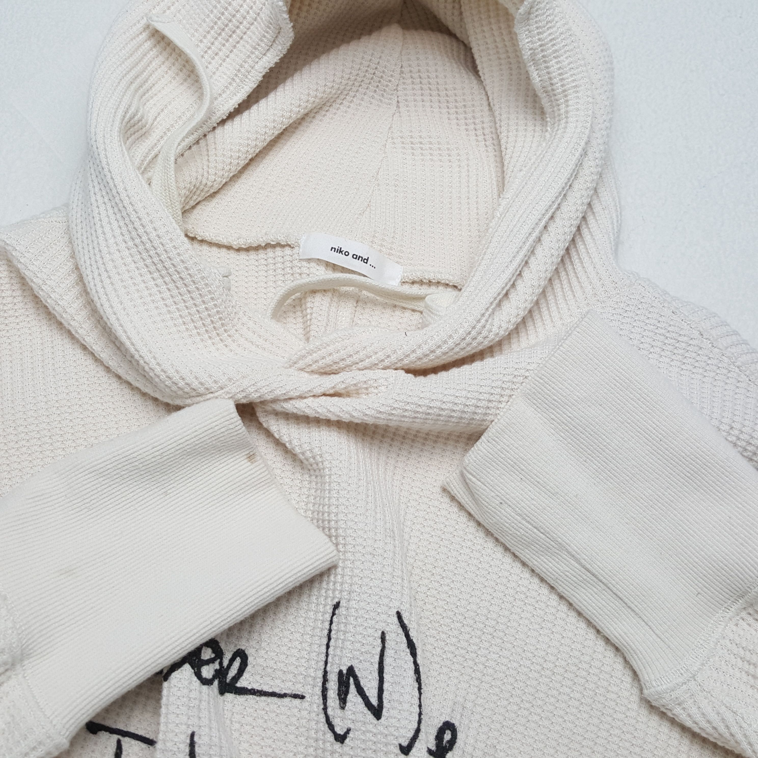 Japanese Brand × Number (N)ine × Vintage Vintage NUMBER (N)INE Japanese Brand Custom Hoodies Size US L / EU 52-54 / 3 - 9 Thumbnail